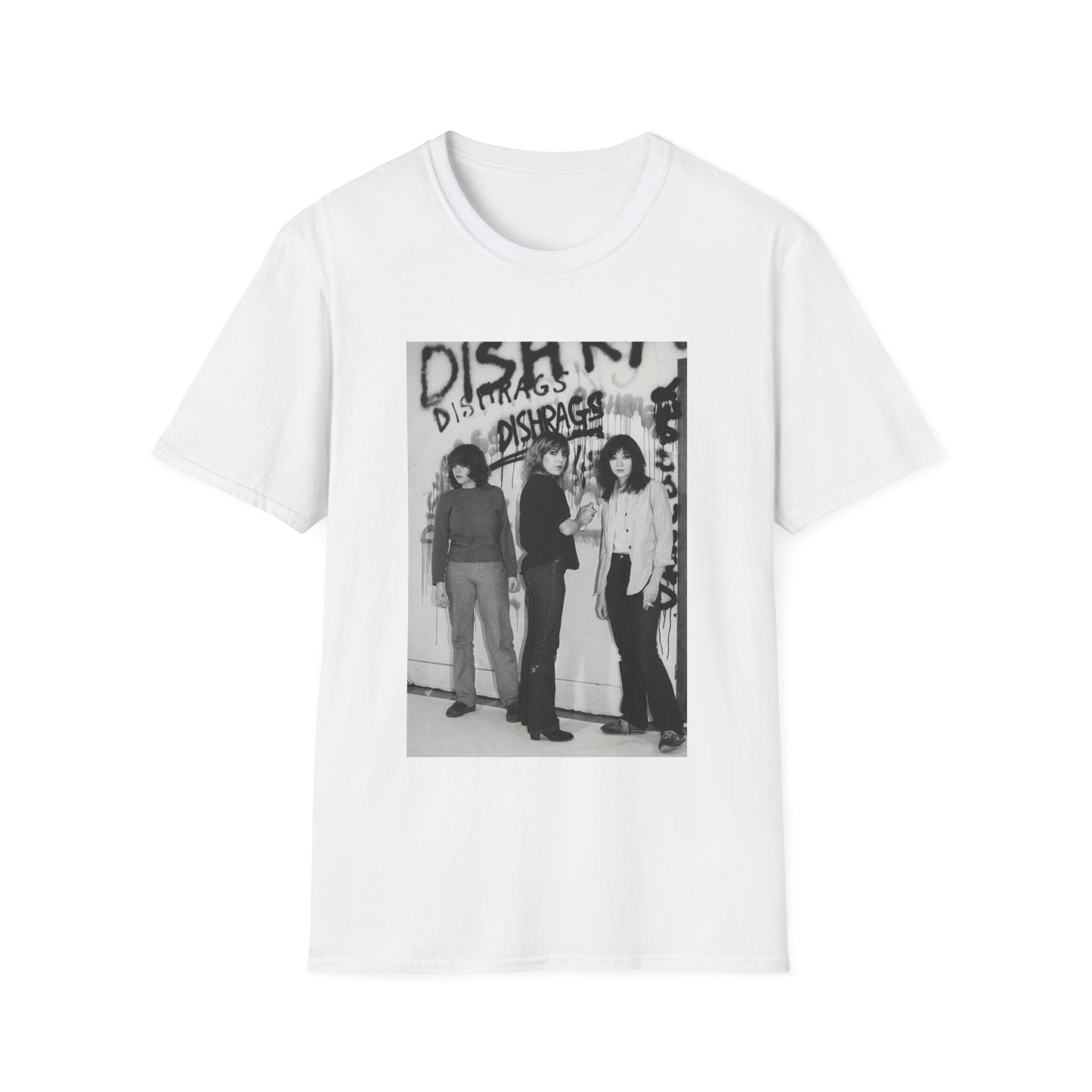 canadian punk band the dishrags photo tshirt