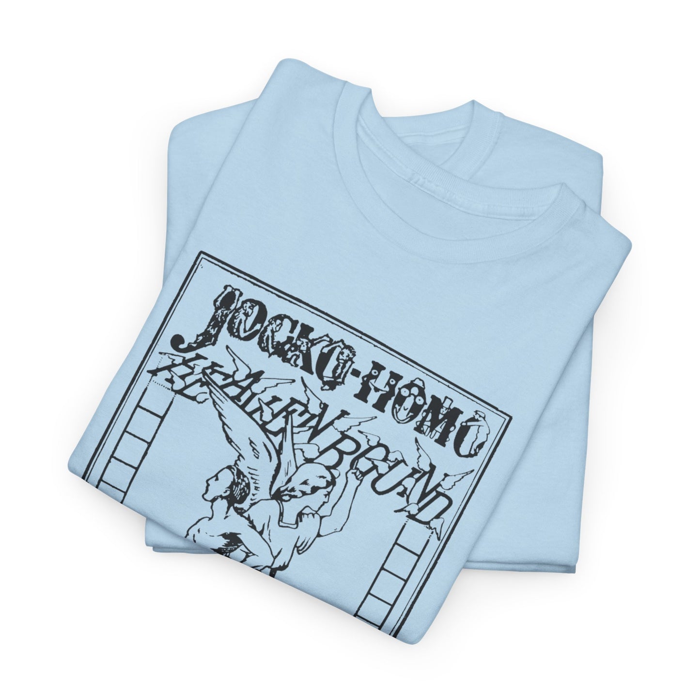 jocko-homo heavenbound b. h. shadduck 1925 religious pamphlet tshirt