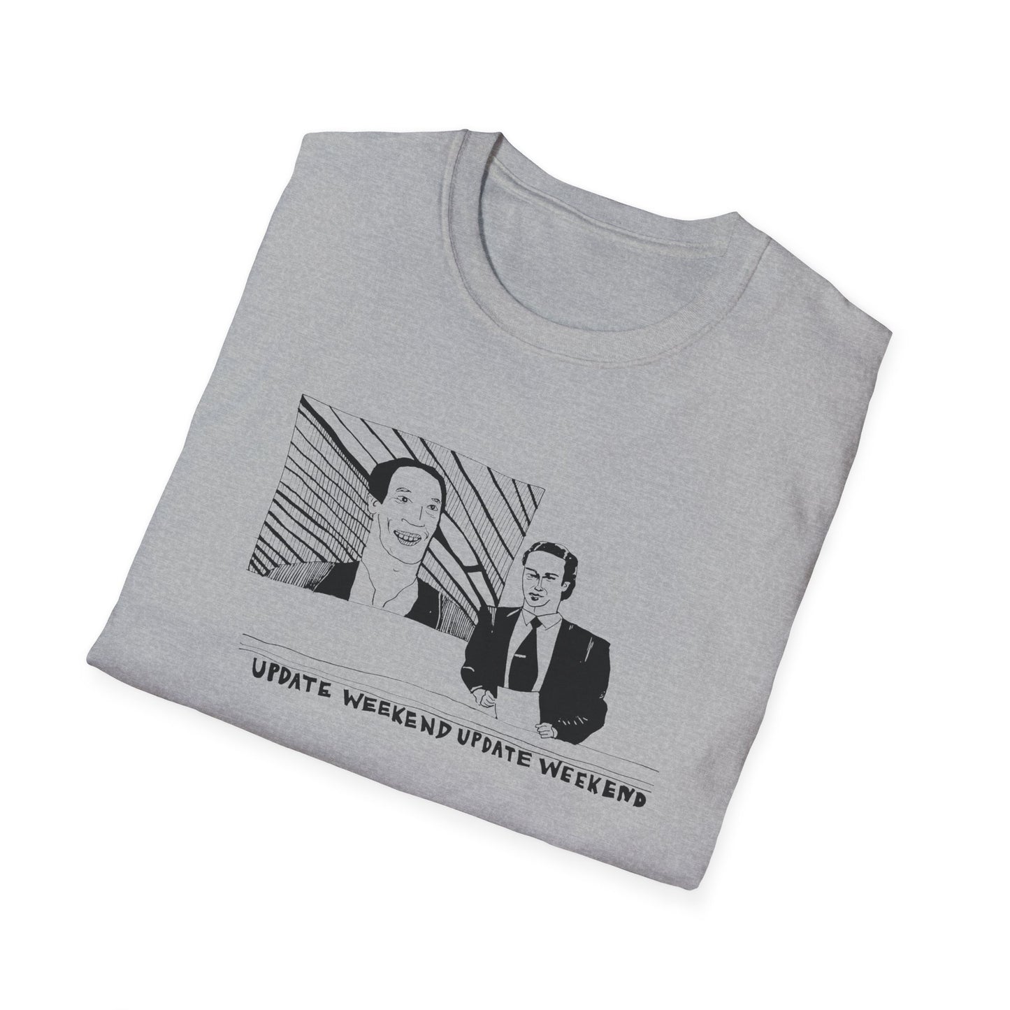 original drawing of the time norm macdonald got fired from snl for oj jokes fan art tshirt