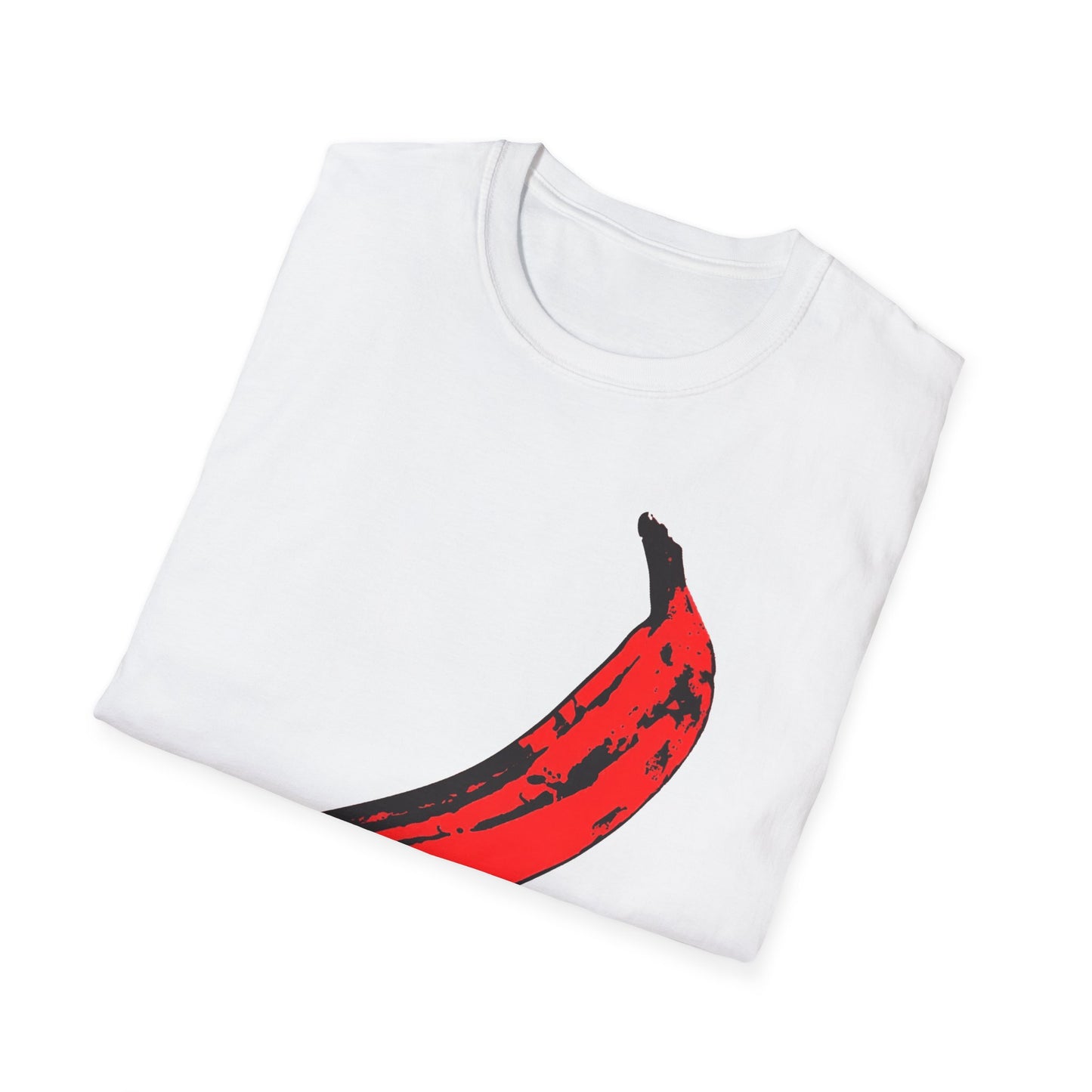 andy warhol's velvet underground and nico banana in red tshirt