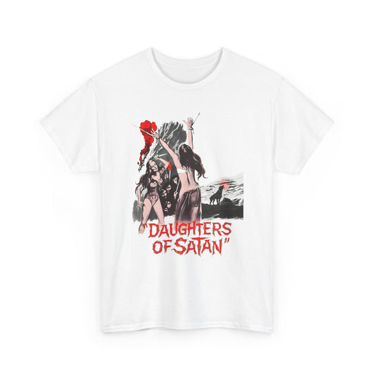 1972 daughters of satan movie poster tshirt