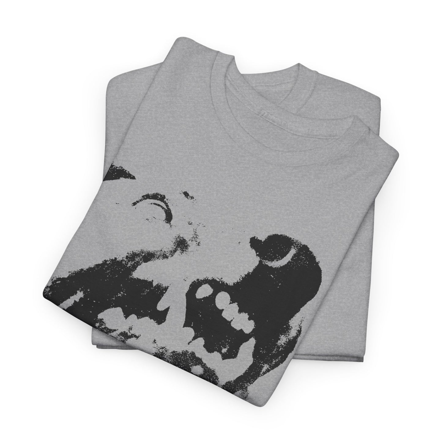 angry dog snarling tshirt