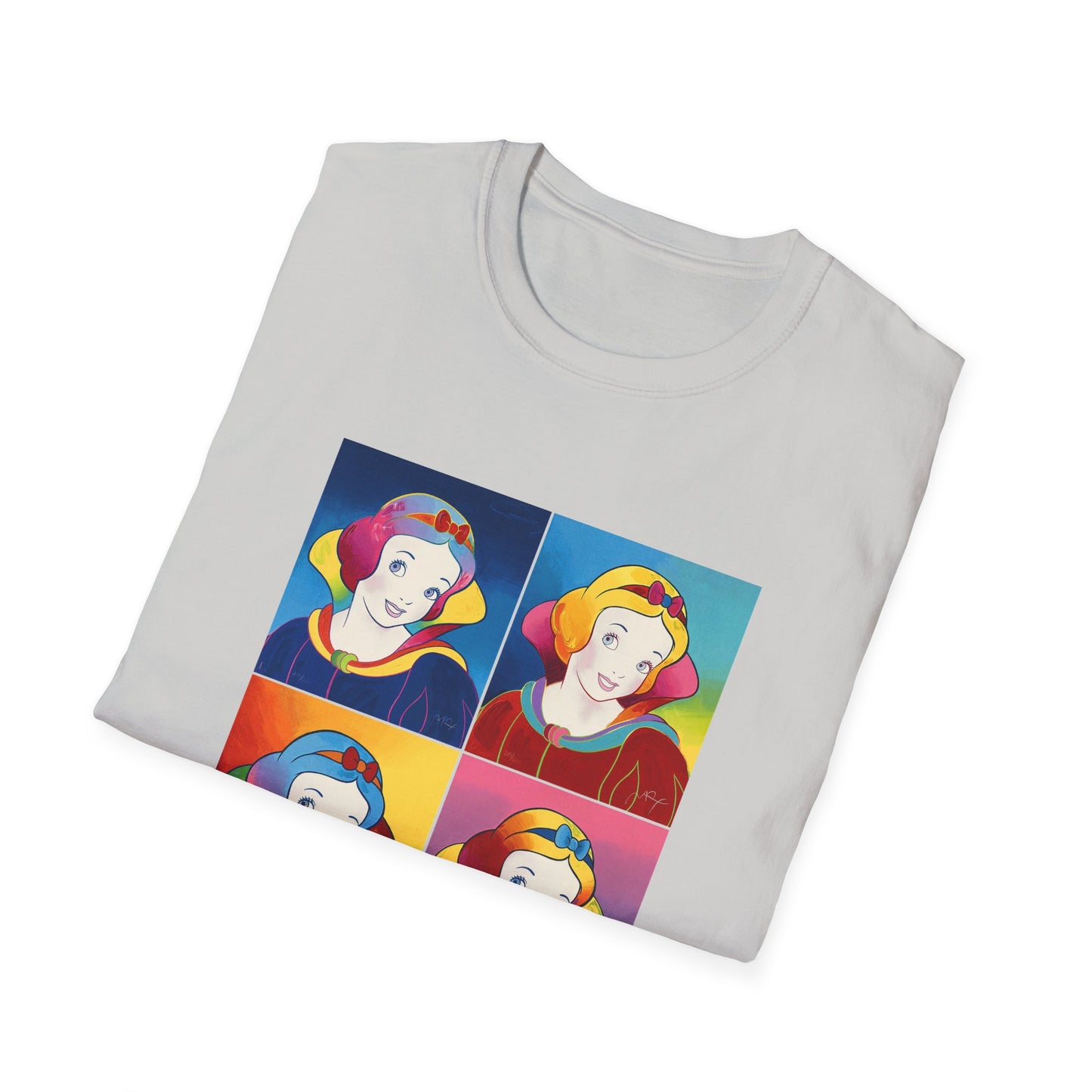 1996 psychedelic snow white pop culture art by peter max tshirt