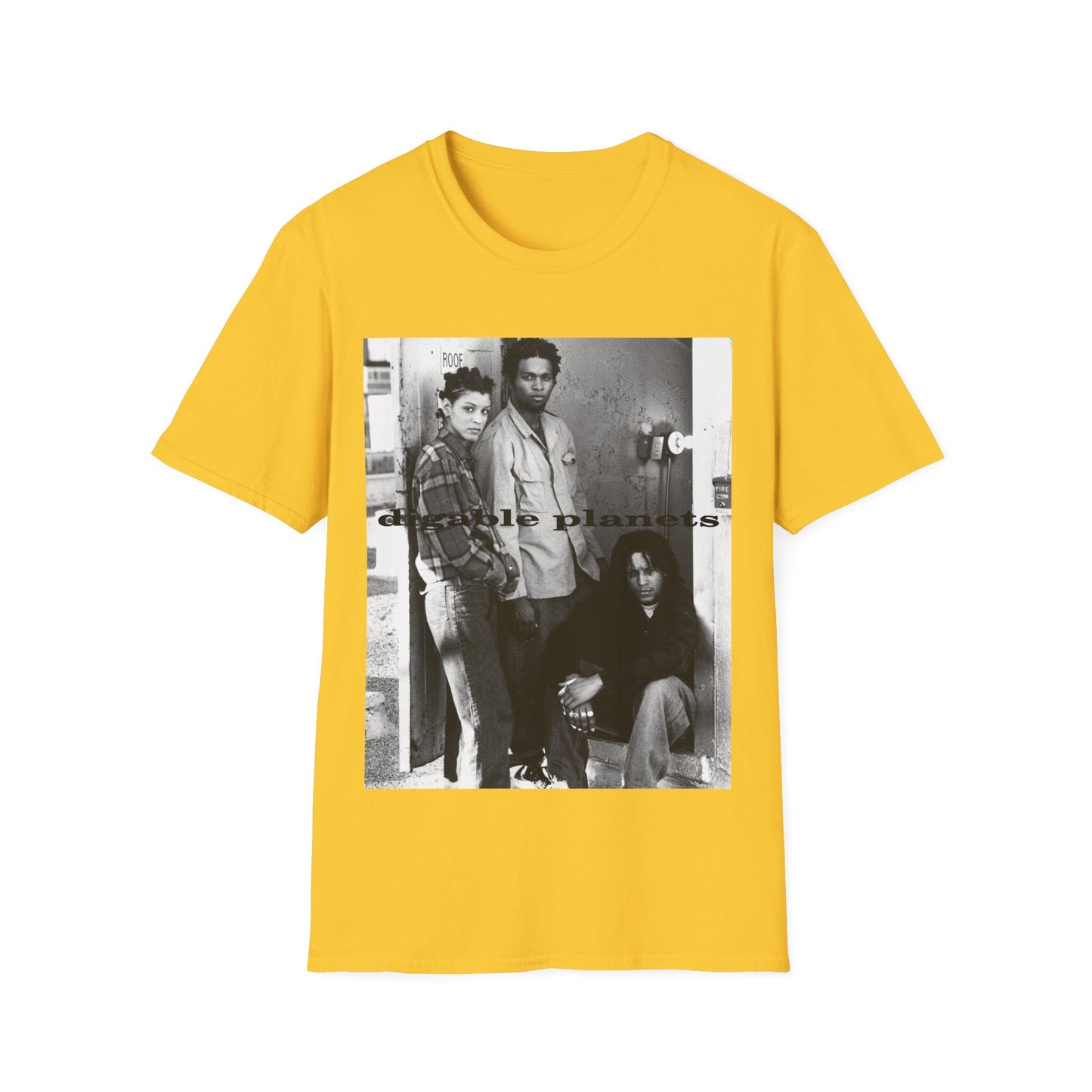 digable planets on the roof photo shoot tshirt