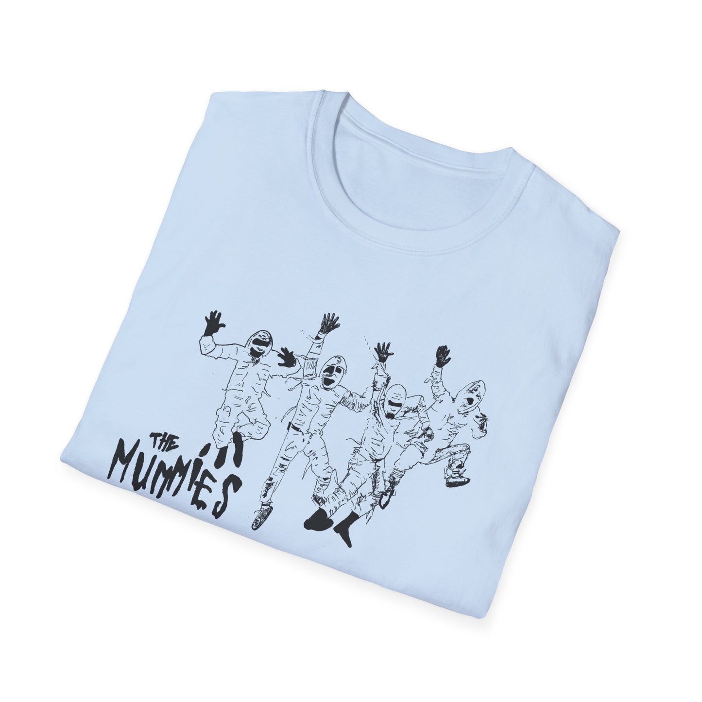 original drawing budget rockers the mummies fan art tshirt