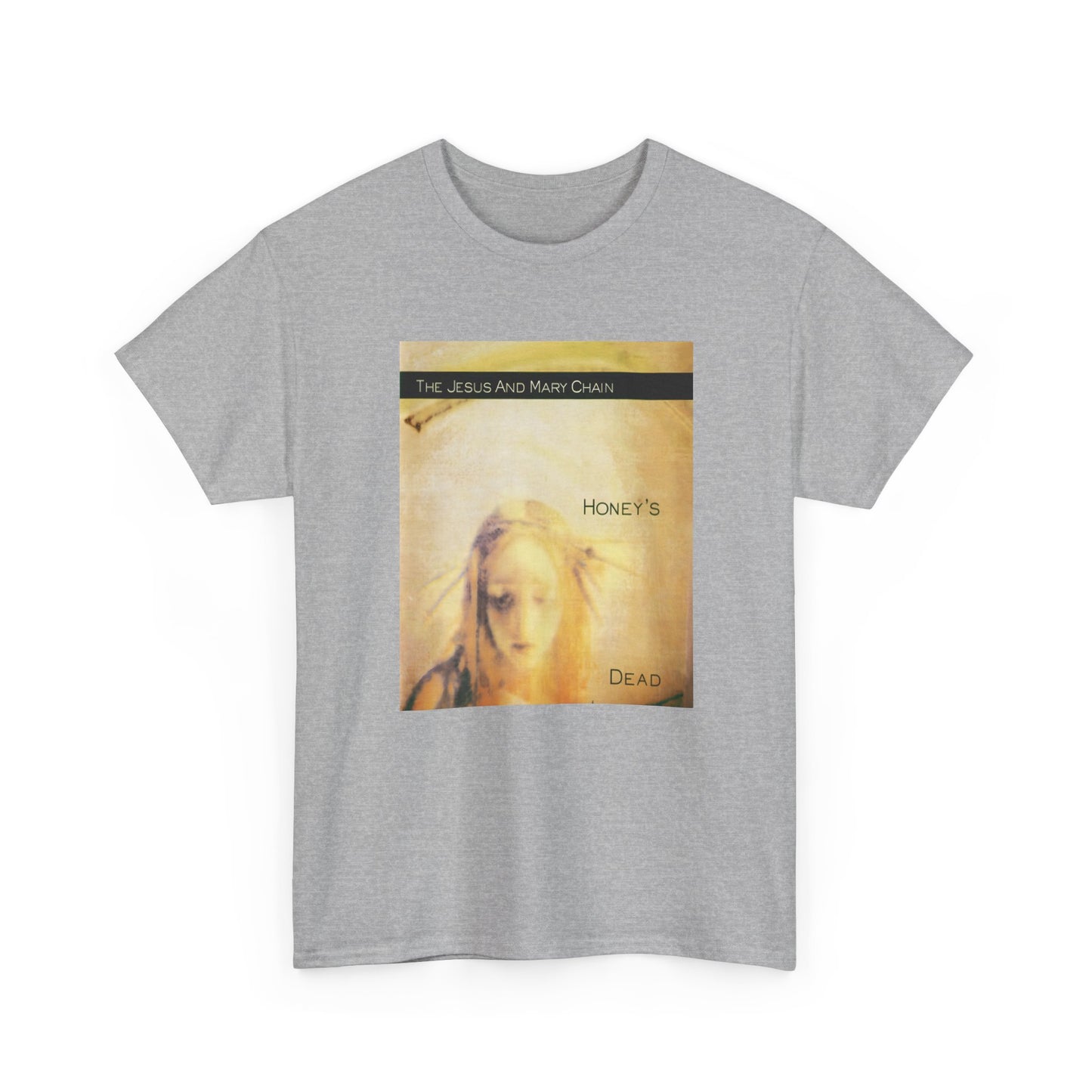 the jesus and mary chain 1992 honey's dead album cover stretched tshirt