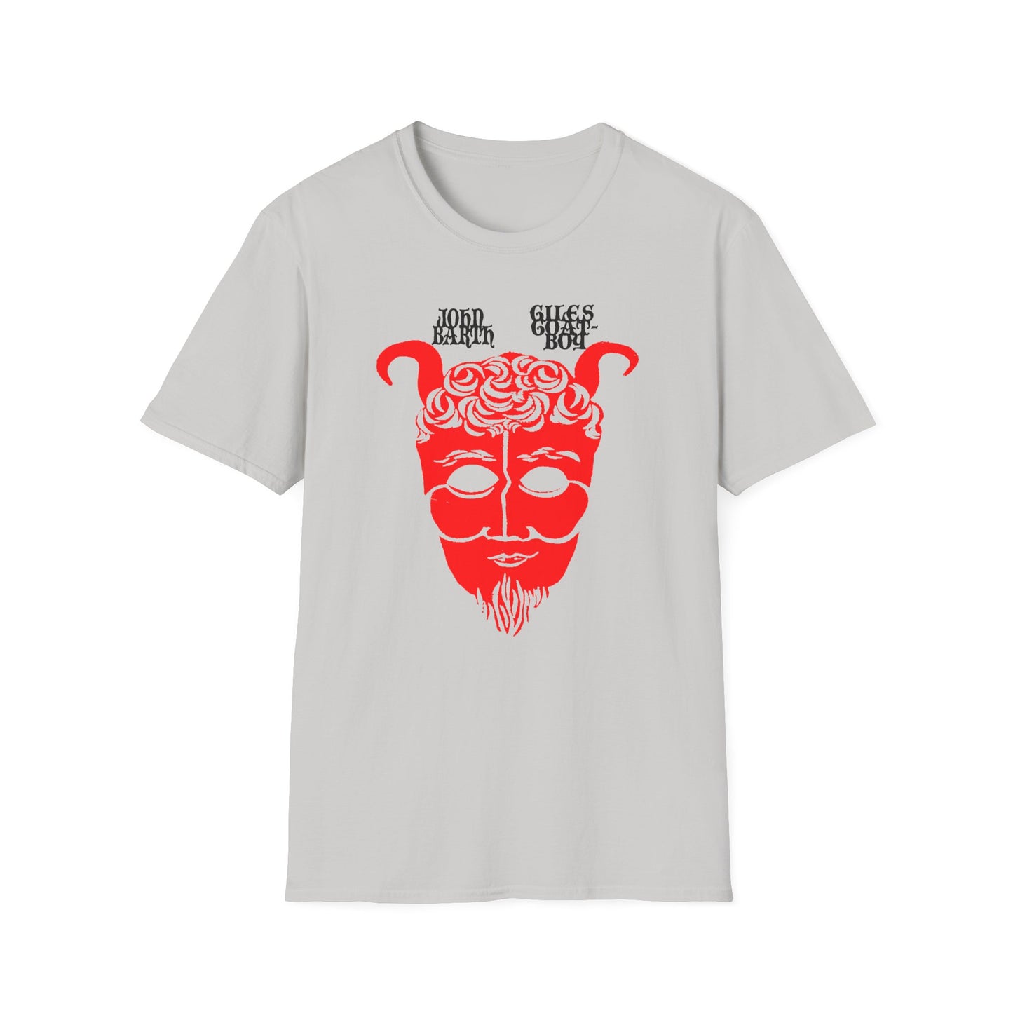 john barth 1966 novel giles goat-boy book cover variant tshirt