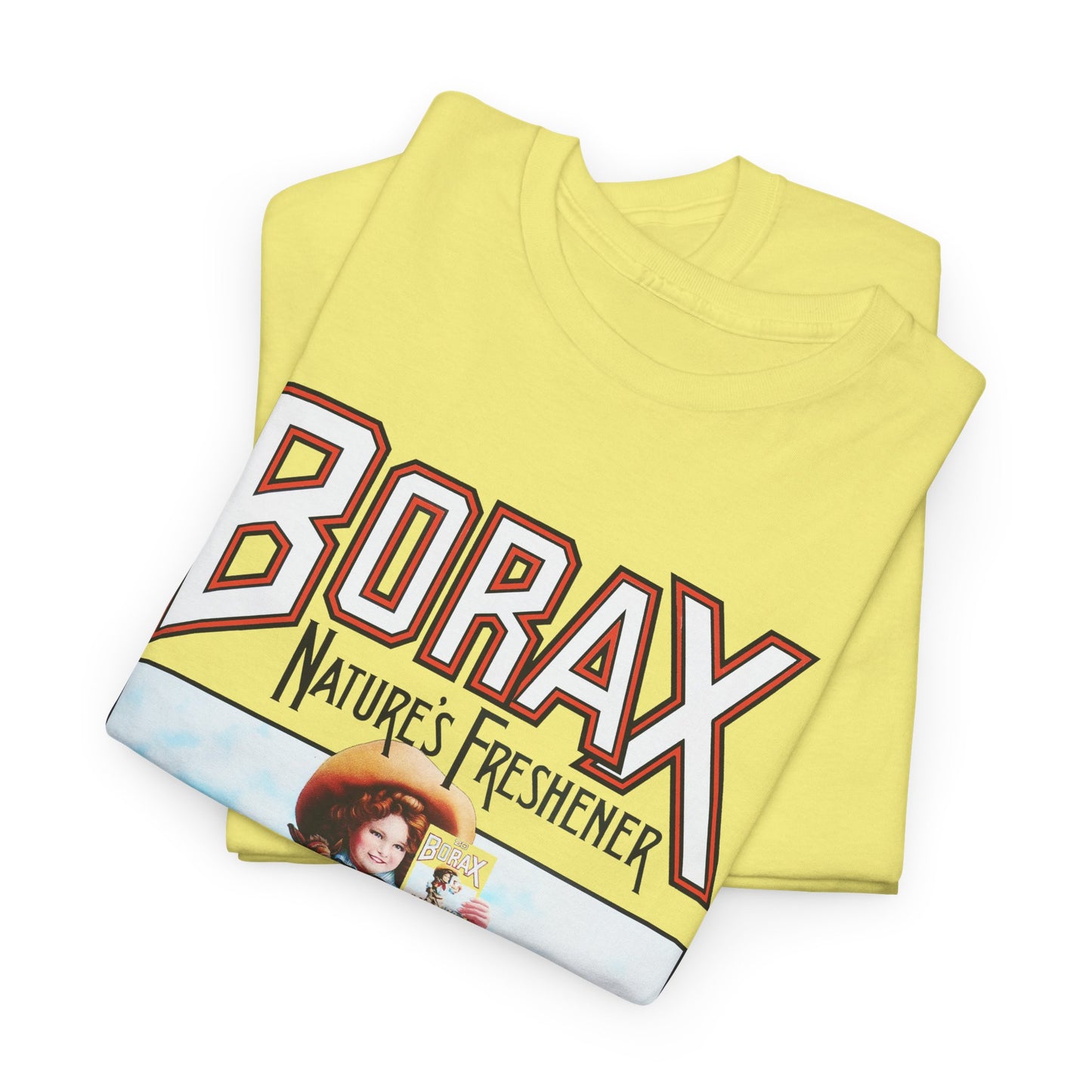 borax nature''s freshener 20 mule team detergent classic logo tshirt