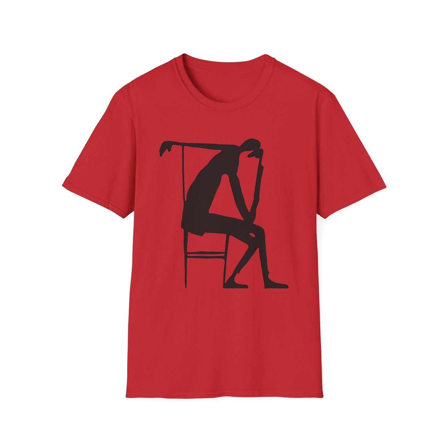 early 1900s sketch india ink on paper by franz kafka the thinker tshirt