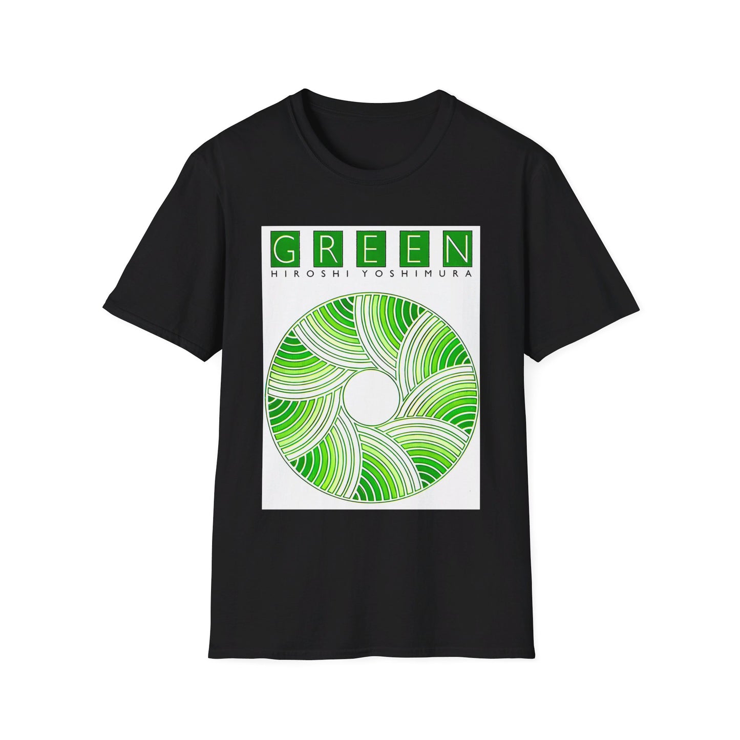 hiroshi yoshimura 1986 green album alternate tshirt