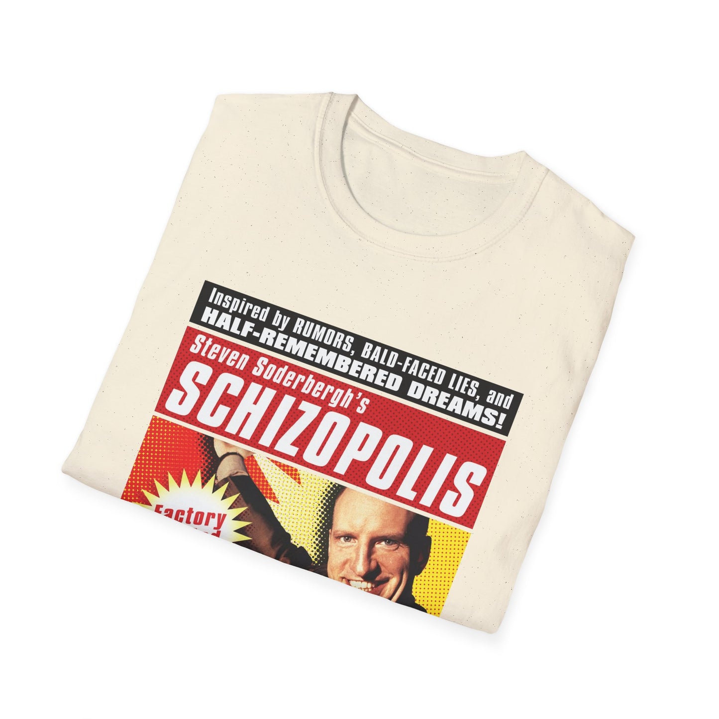 1996 steven soderbergh's schizopolis movie poster tshirt