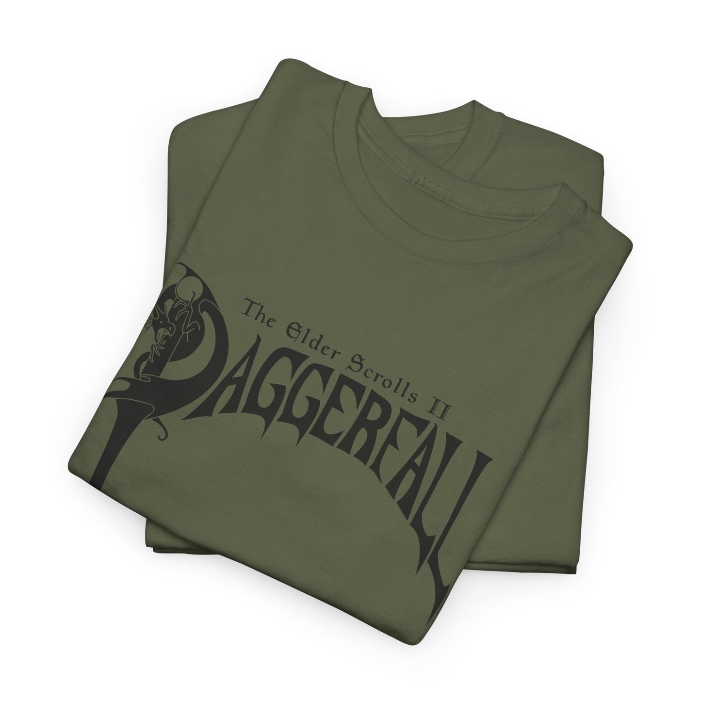 daggerfall the elder scrolls 2 1996 masterpiece video game logo in black tshirt