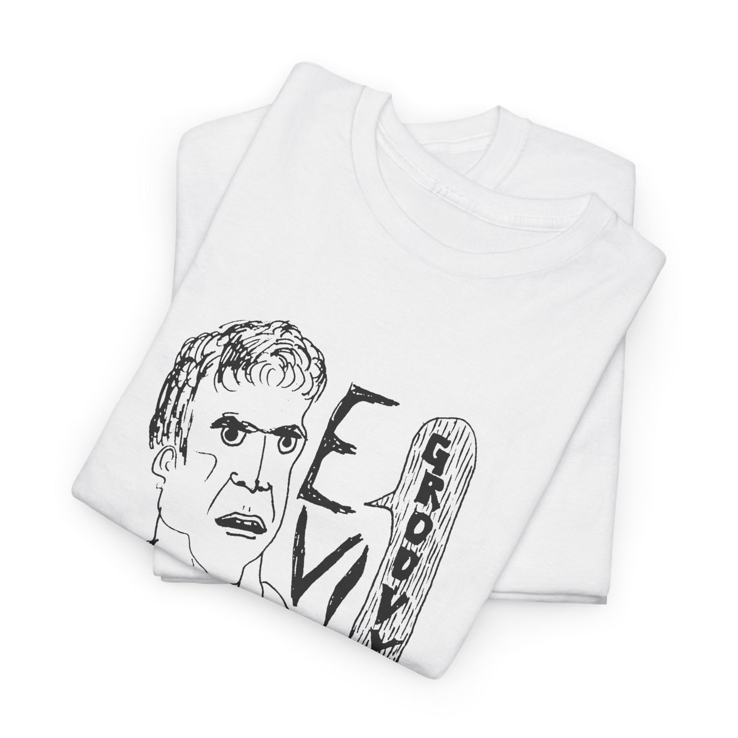 original drawing sketch ash evil dead groovy tshirt