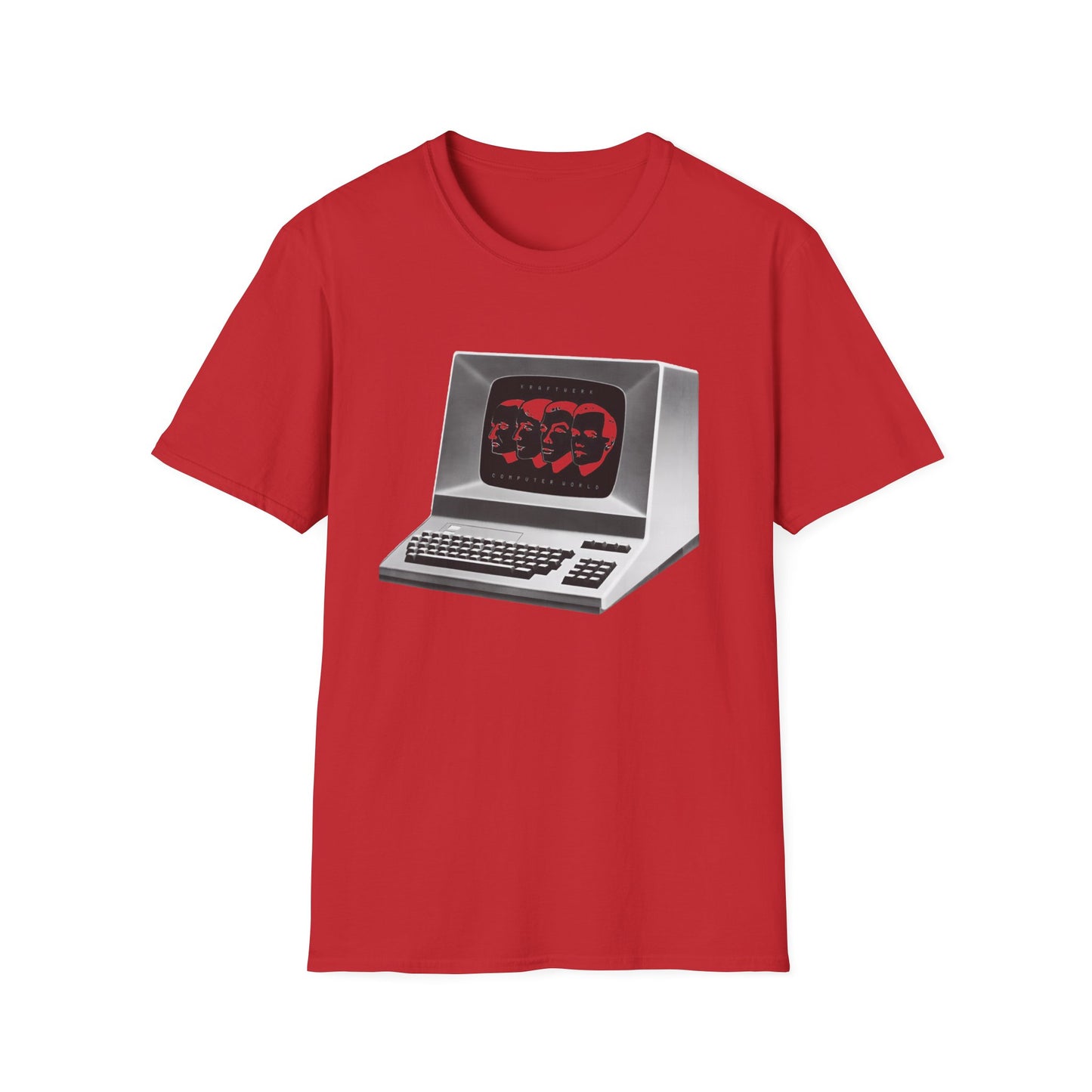 kraftwerk 1981 computer world album custom colour tshirt