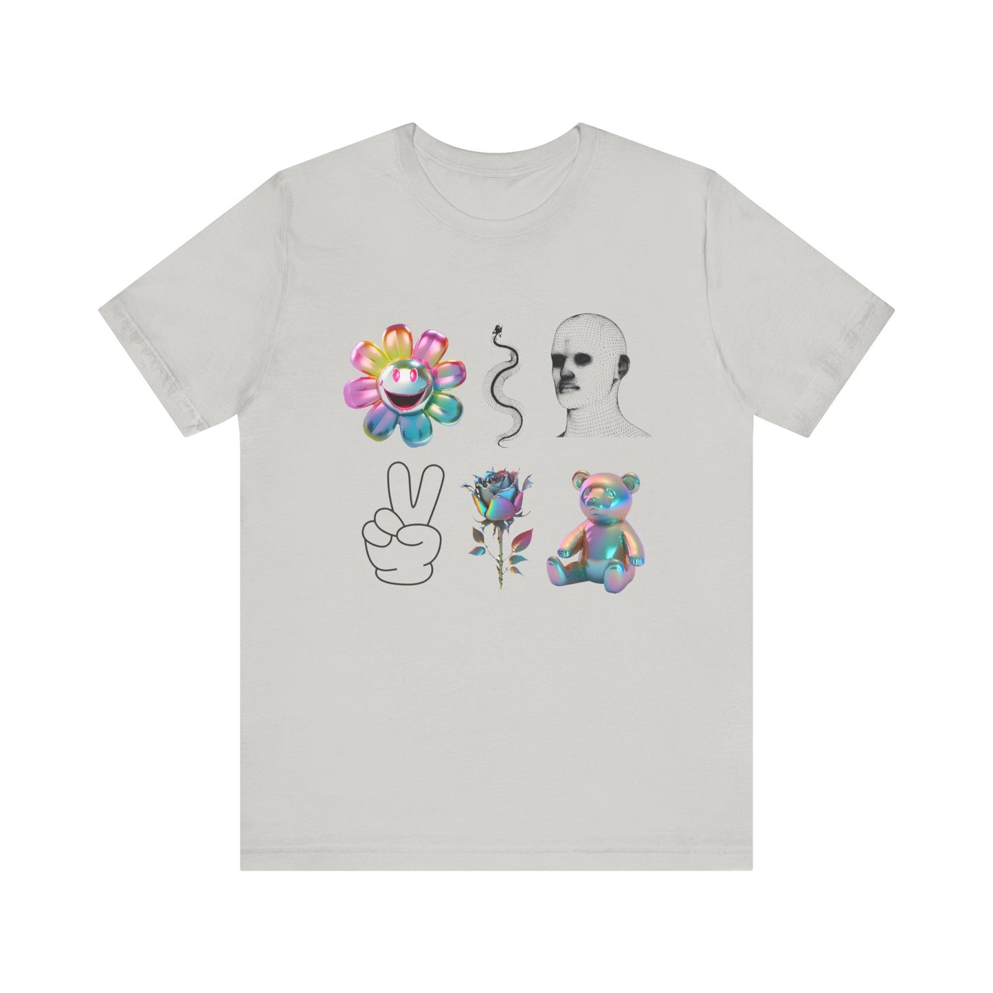 cute creepy clip art image style tshirt