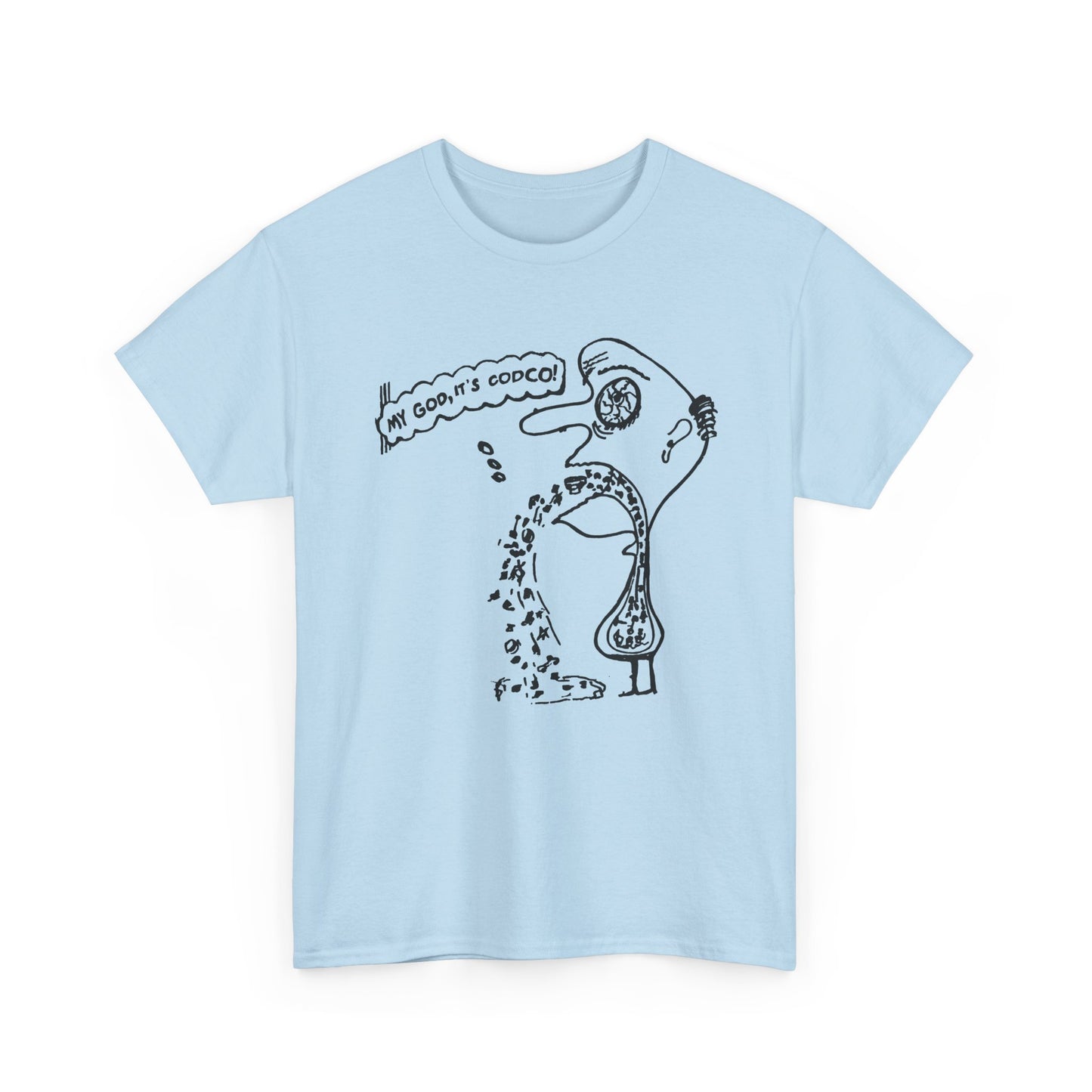 1988 newfoundland comedy tv show codco my god it's codco graphic reproduction tshirt