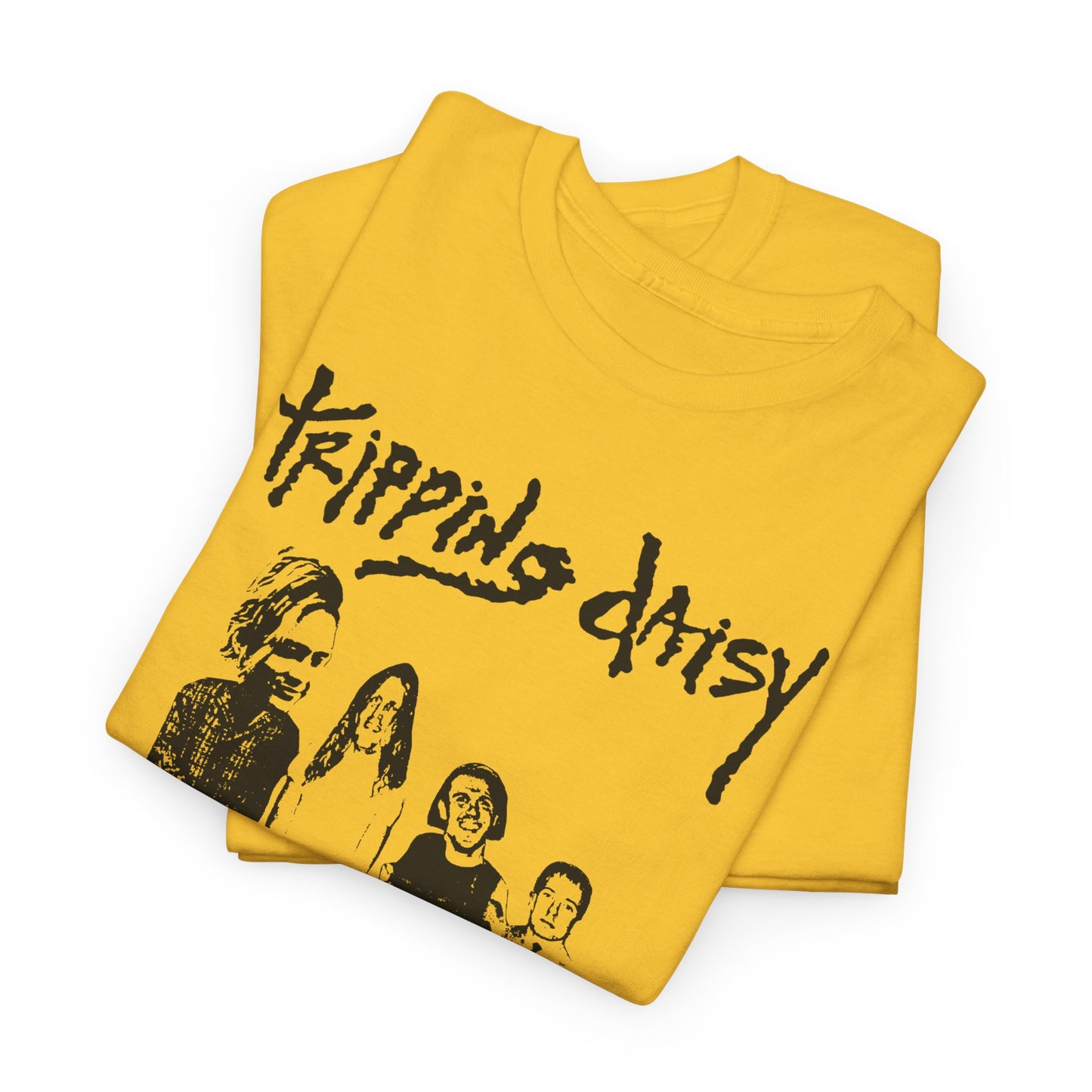 vintage 90s tripping daisy custom reproduction tshirt