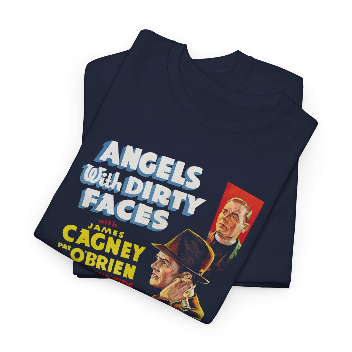 angels with dirty faces 1938 crime noir poster tshirt