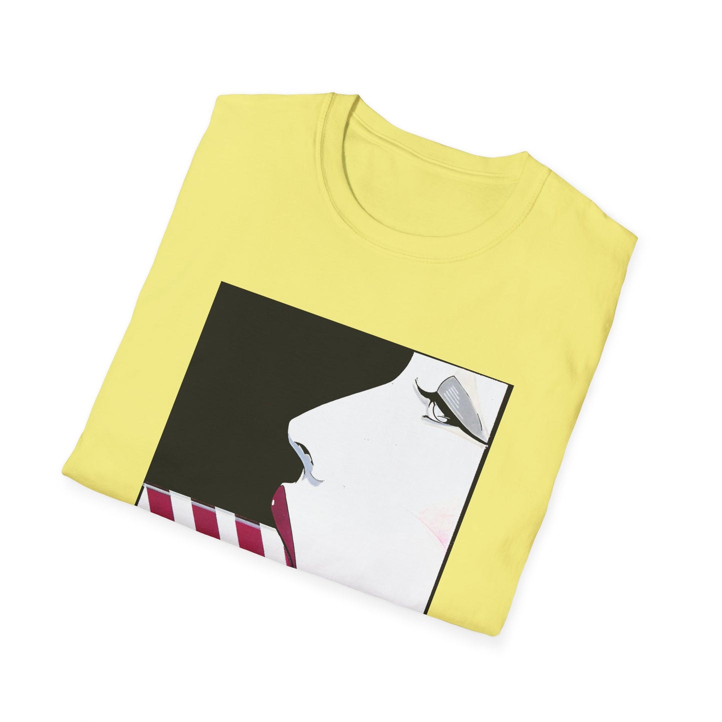 patrick nagel candy cane tshirt
