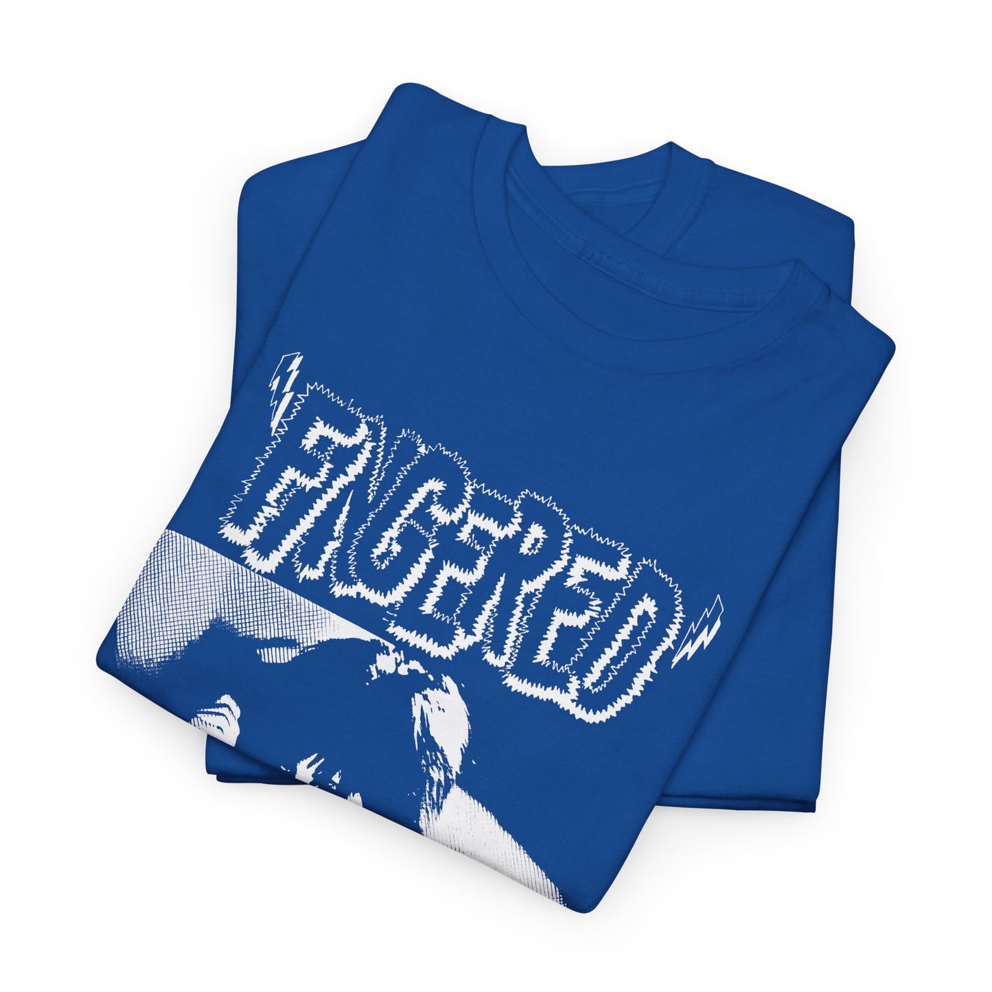 1986 short film fingered with lydia lunch movie poster stretched graphic tshirt