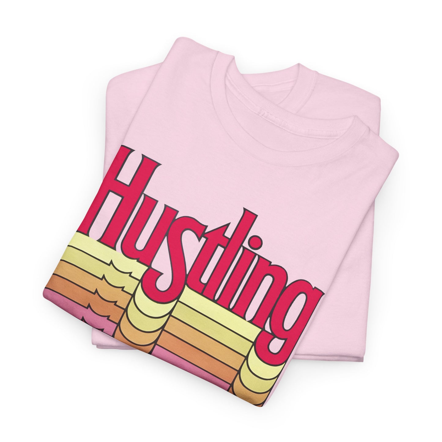1977 hustling by graphic designer milton glaser reproduction tshirt
