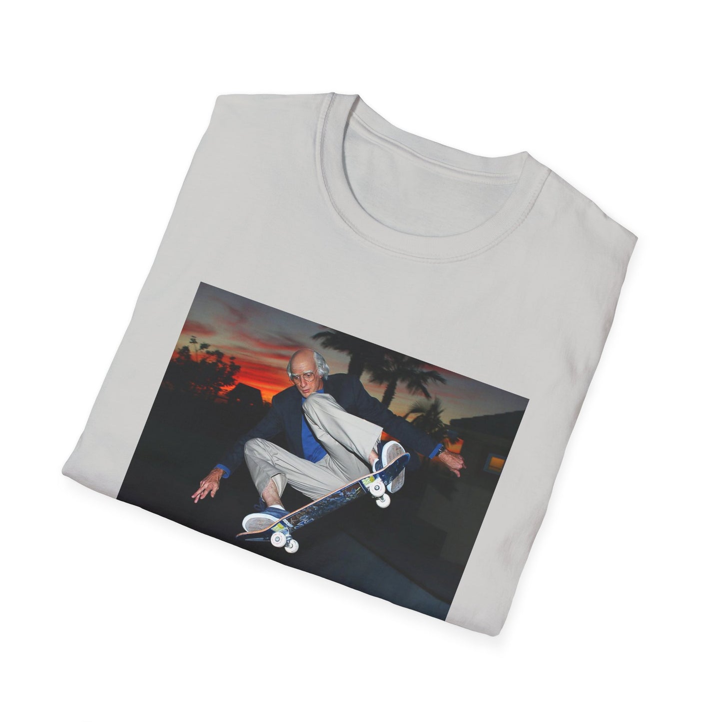 tony hawk as larry david photo tshirt