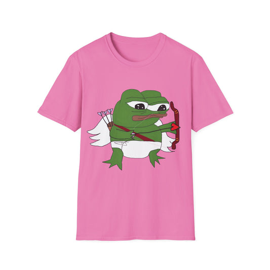 cupid pepe valentine's day tshirt