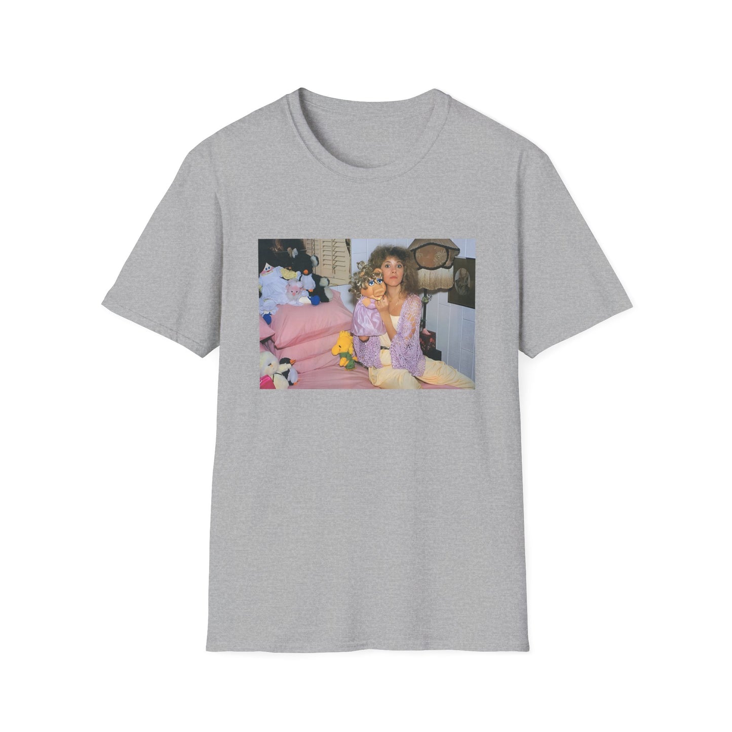 stevie nicks and miss piggy photo tshirt, unisex softstyle