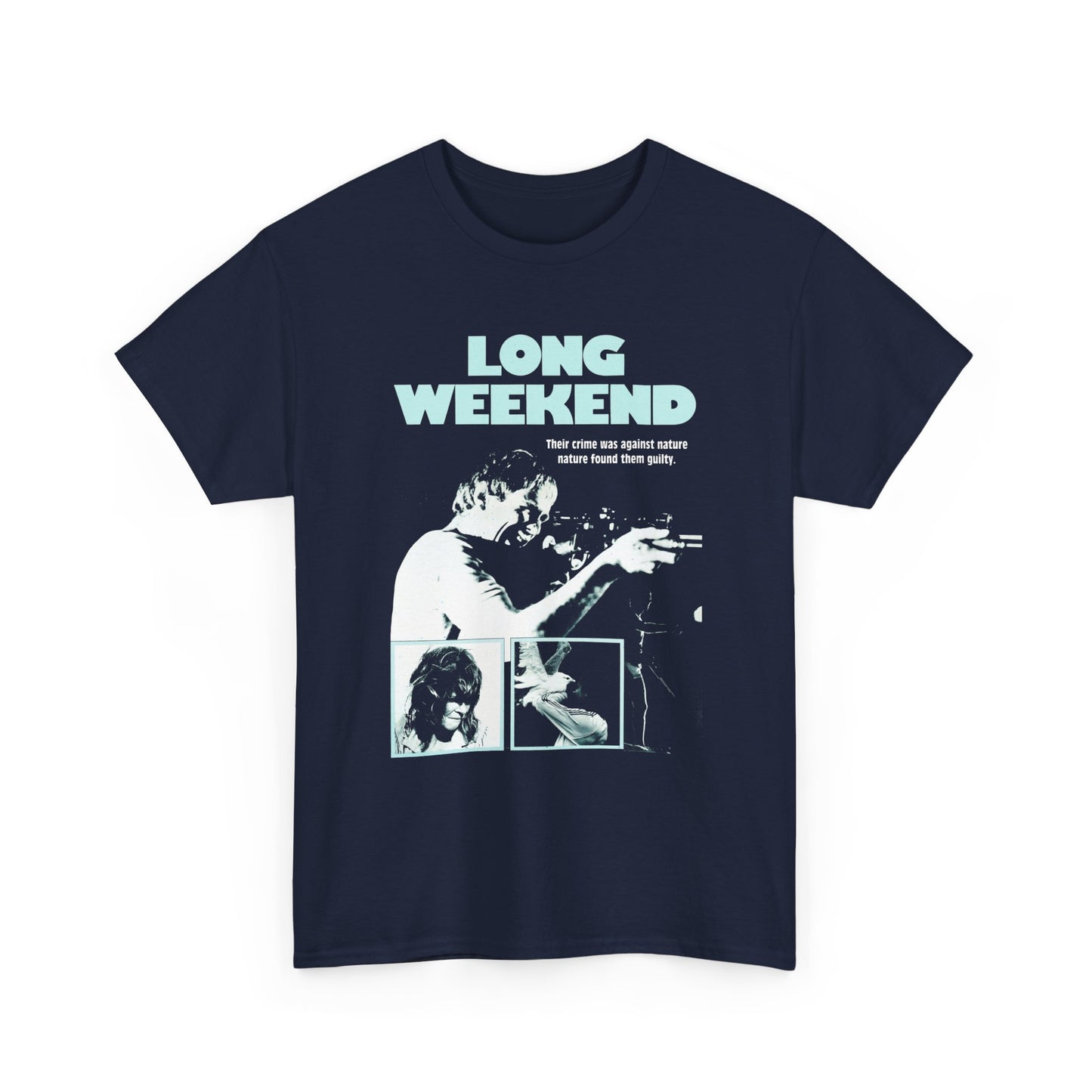 1978 long weekend alternate movie poster nature crimes tshirt