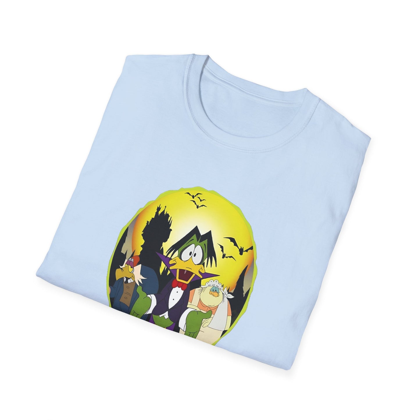 1980s cartoon count duckula the vegetarian vampire tshirt