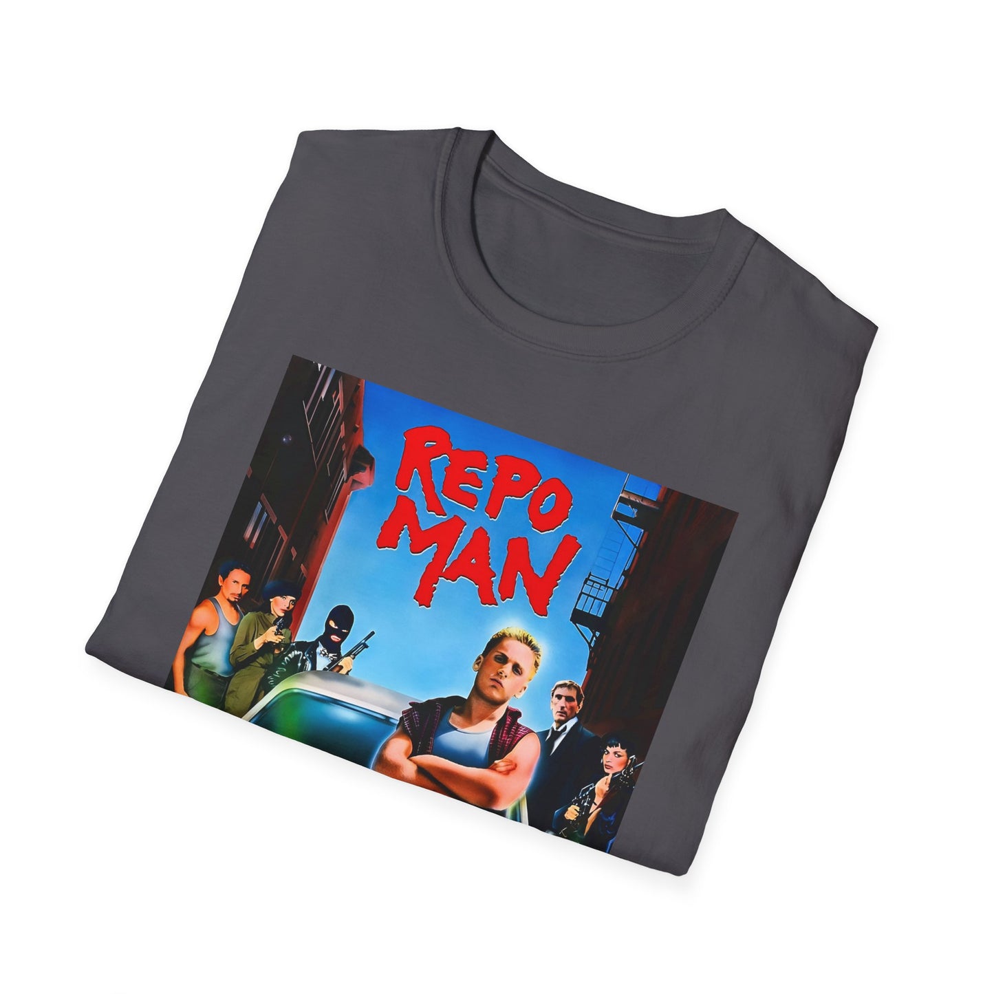 1984 repo man movie poster tshirt