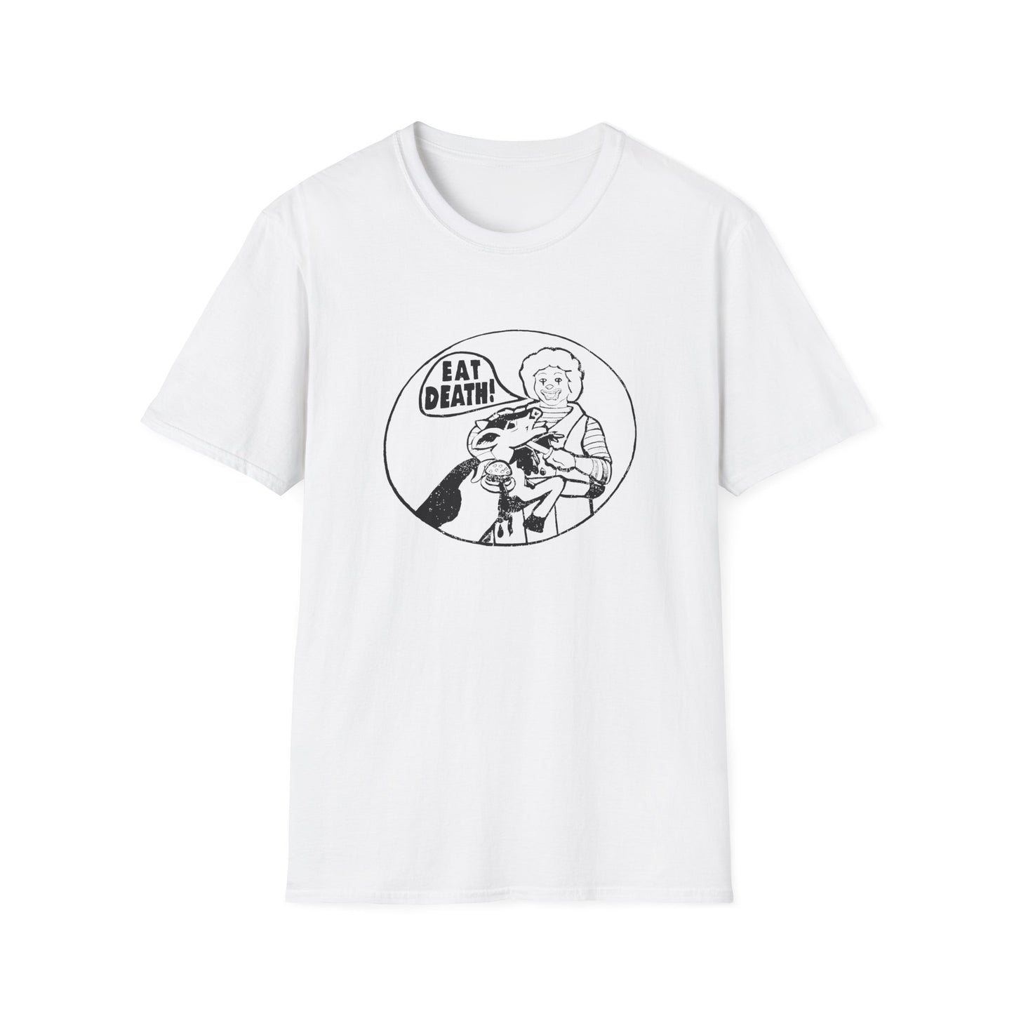 eat death carnivore meme vintage '90s repro tshirt