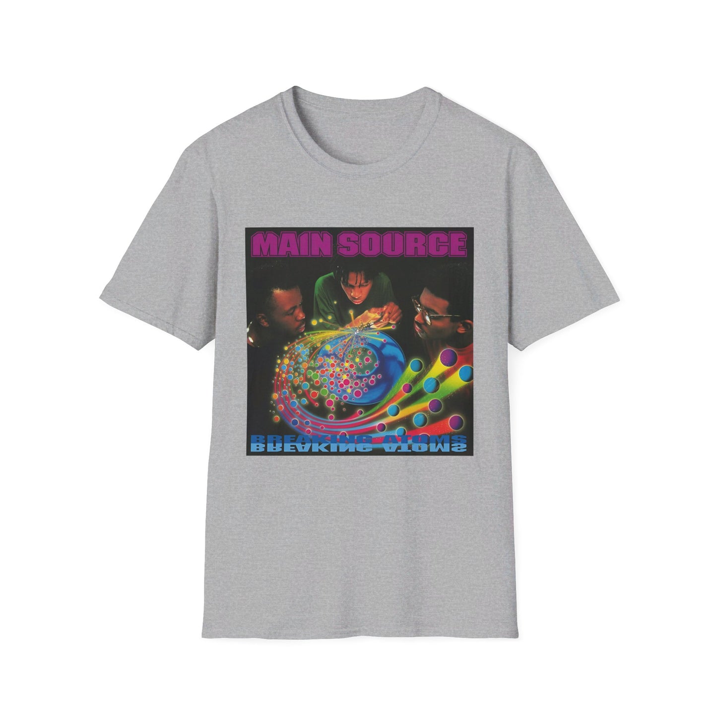 main source 1991 breaking atoms album tshirt