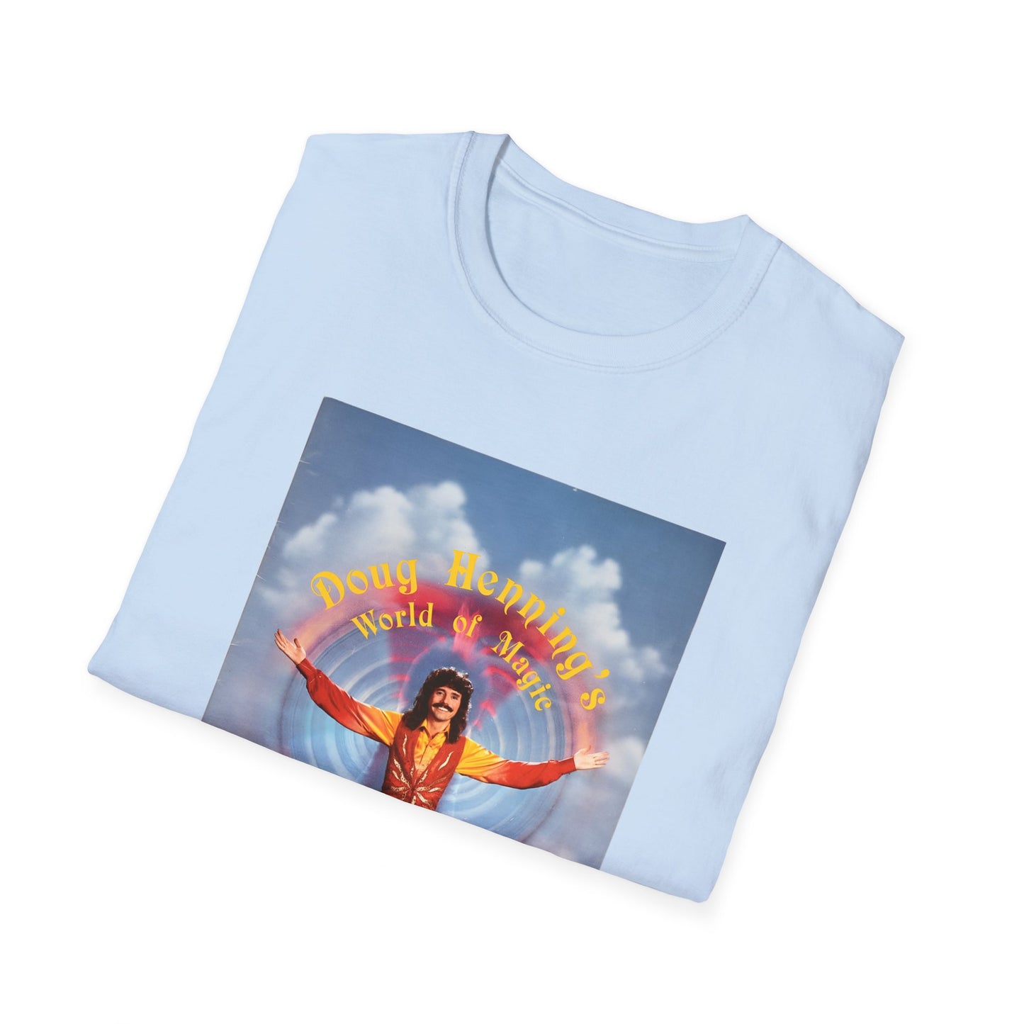 doug henning's world of magic 1982 tv special reproduction tshirt