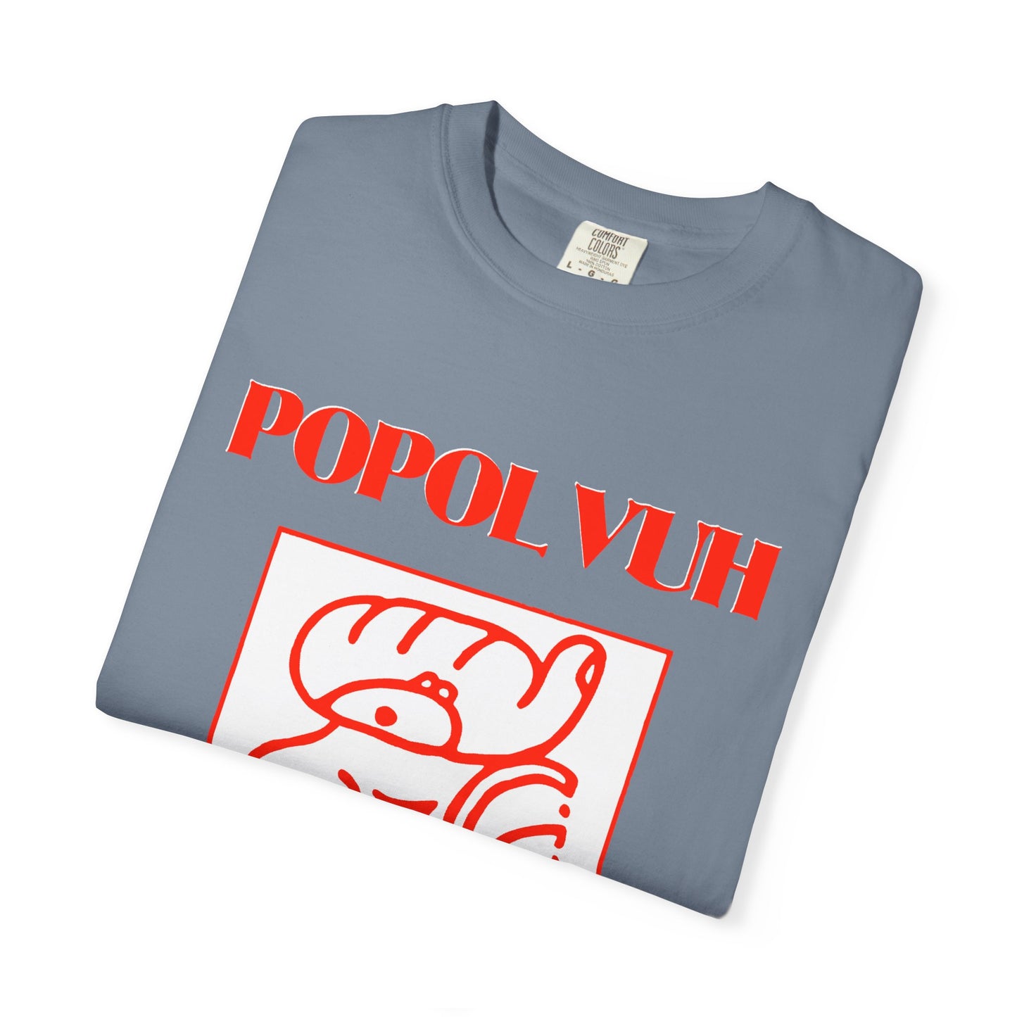 popol vuh german legendary krautrock band graphic tshirt on comfort colors