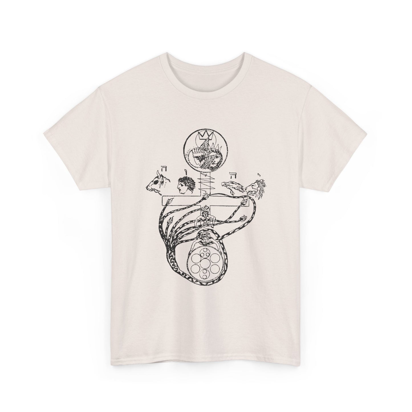 early 1900s the garden of eden after the fall by occultist austin osman spare tshirt