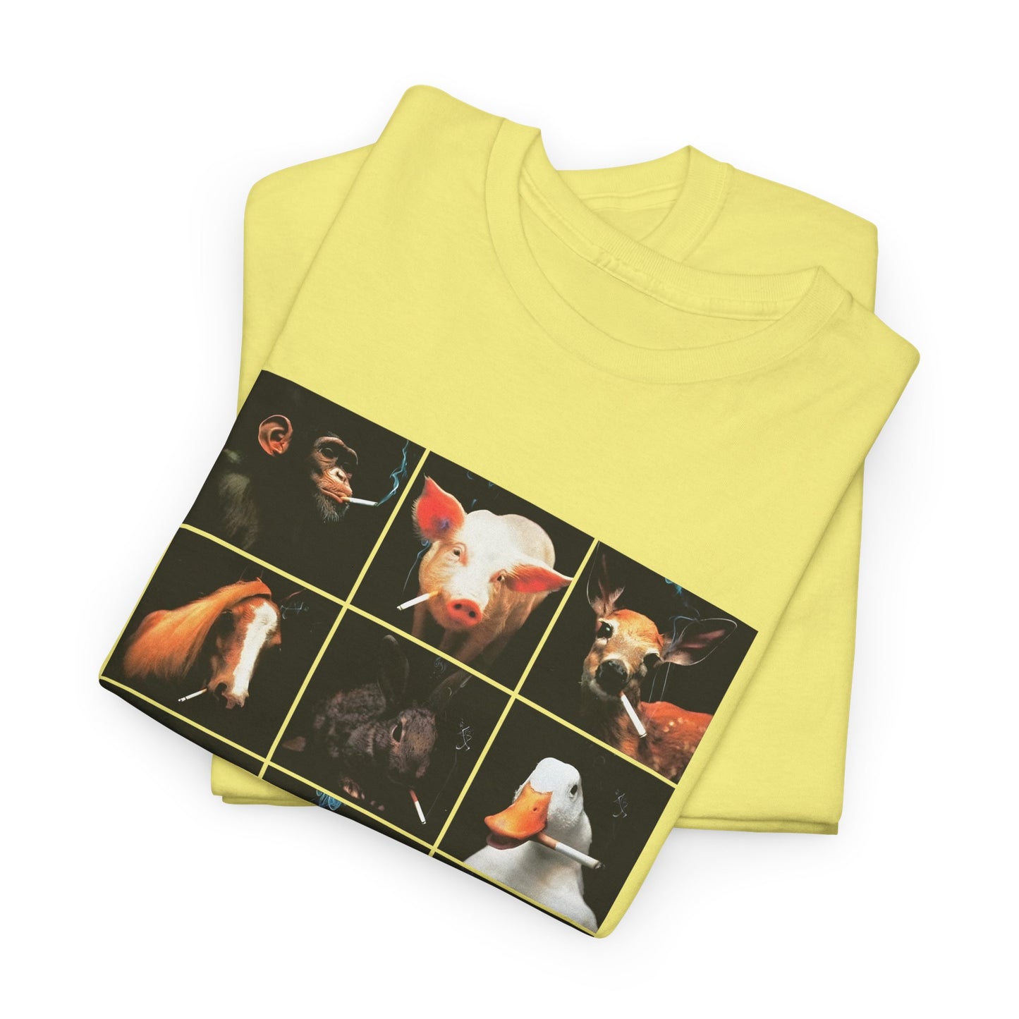 1990s anti smoking campaign poster it looks just as stupid when you do it reproduction tshirt