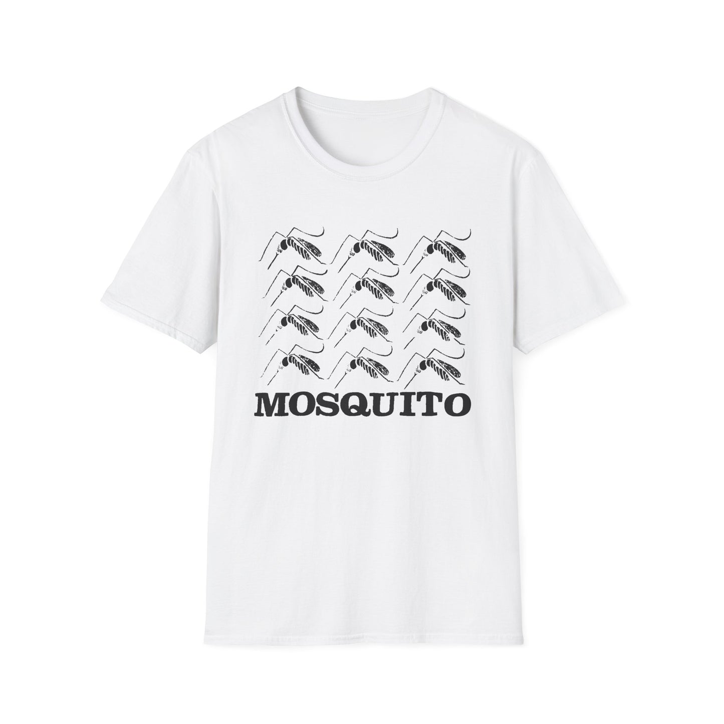 mosquito reproduction black design tshirt