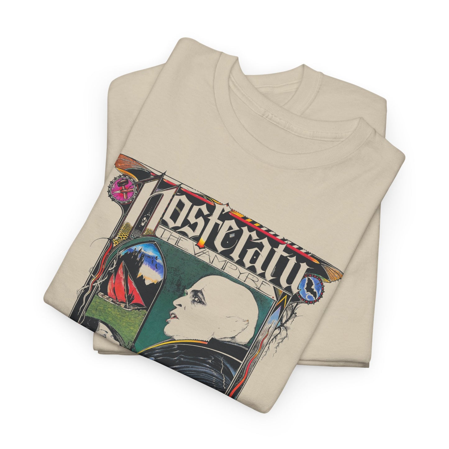 nosferatu 1979 movie poster reproduction tshirt