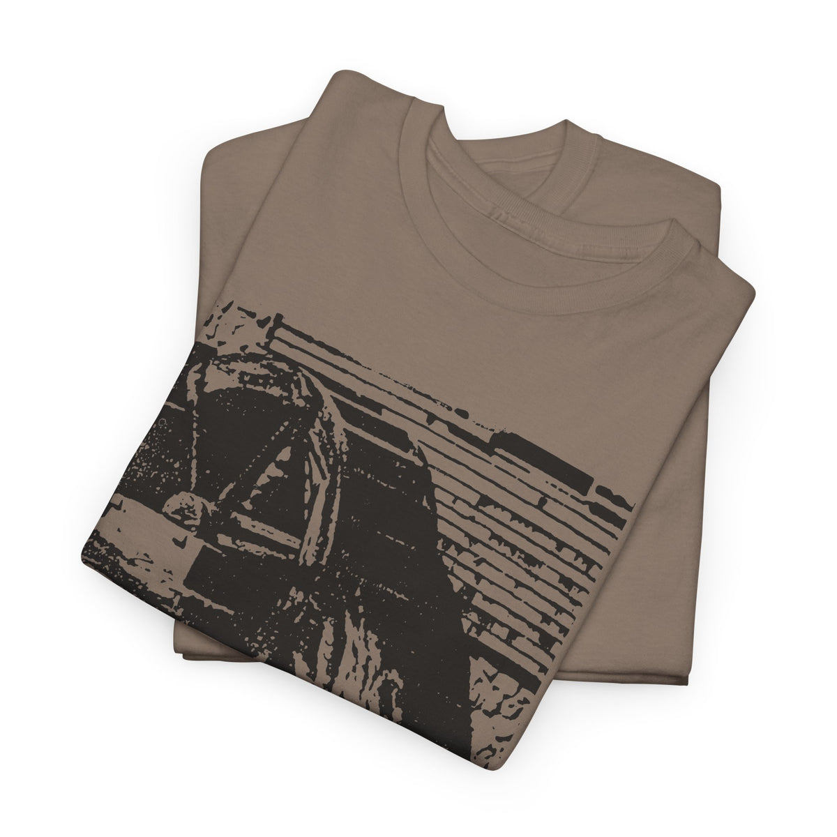 1997 the mill pond by john fahey album cover stretched tshirt