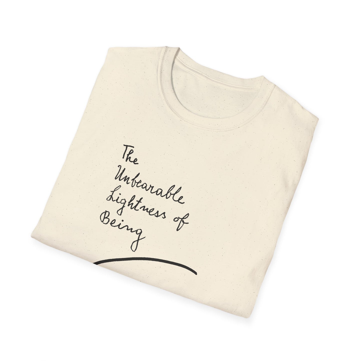 the unbearable lightness of being novel by milan kundera book cover tshirt