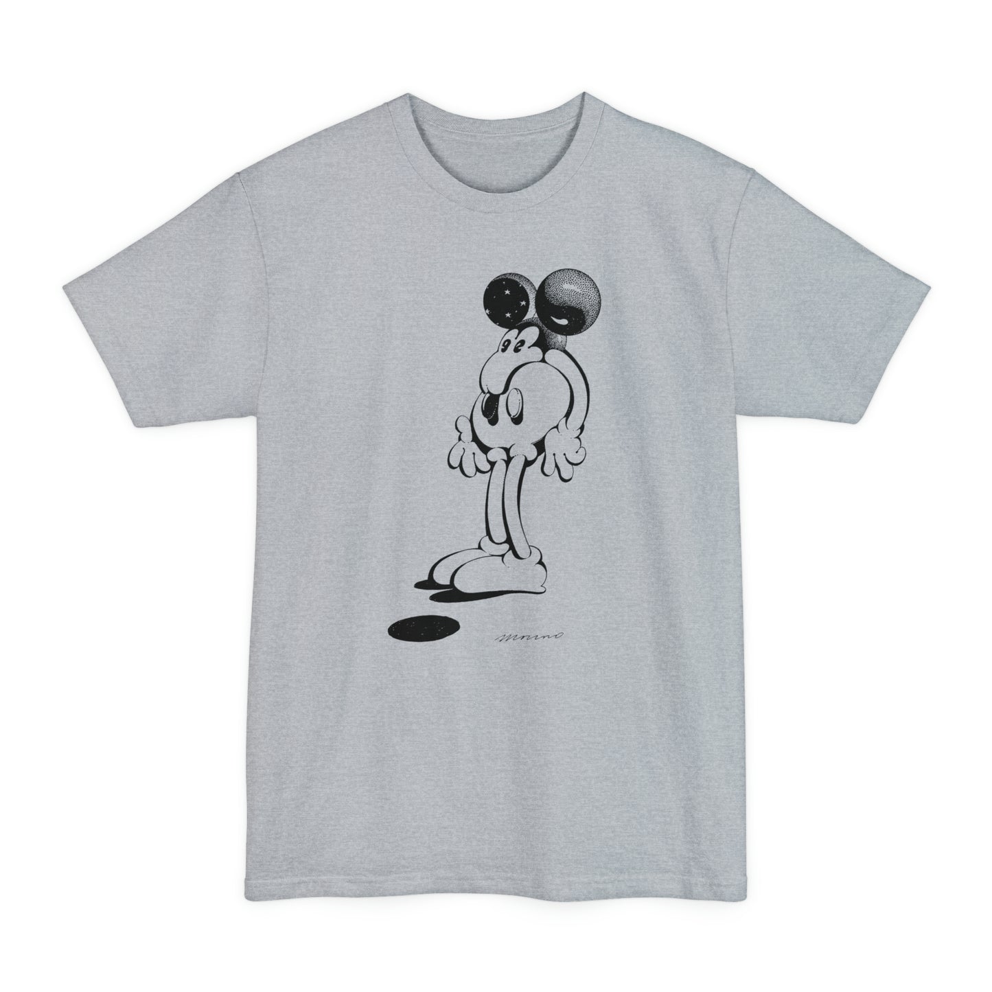 oversized 1968 illustration victor moscoso's cosmic mickey cosmic unisex tall beefy tshirt