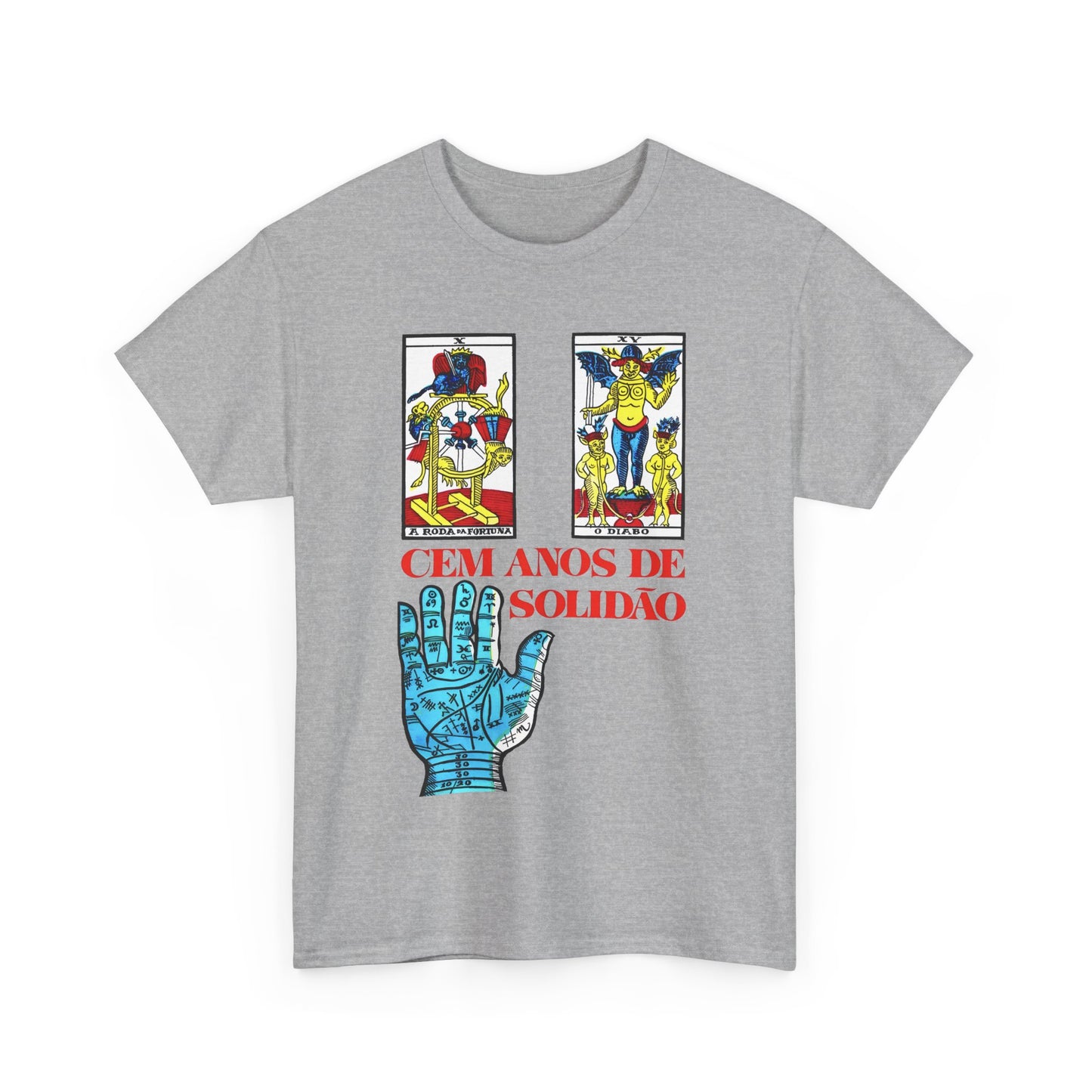 1980s book cover for one hundred years of solitude by gabriel garcía márquez tshirt