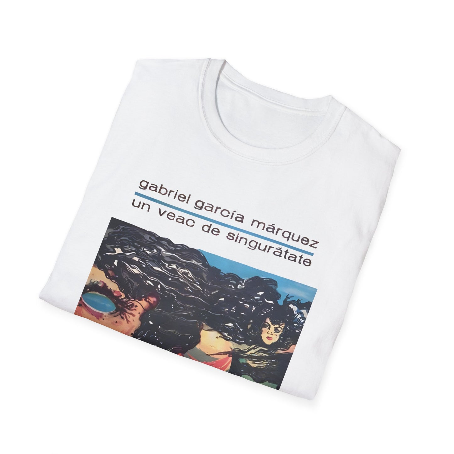 1974 romanian book cover for one hundred years of solitude by gabriel garcía márquez tshirt