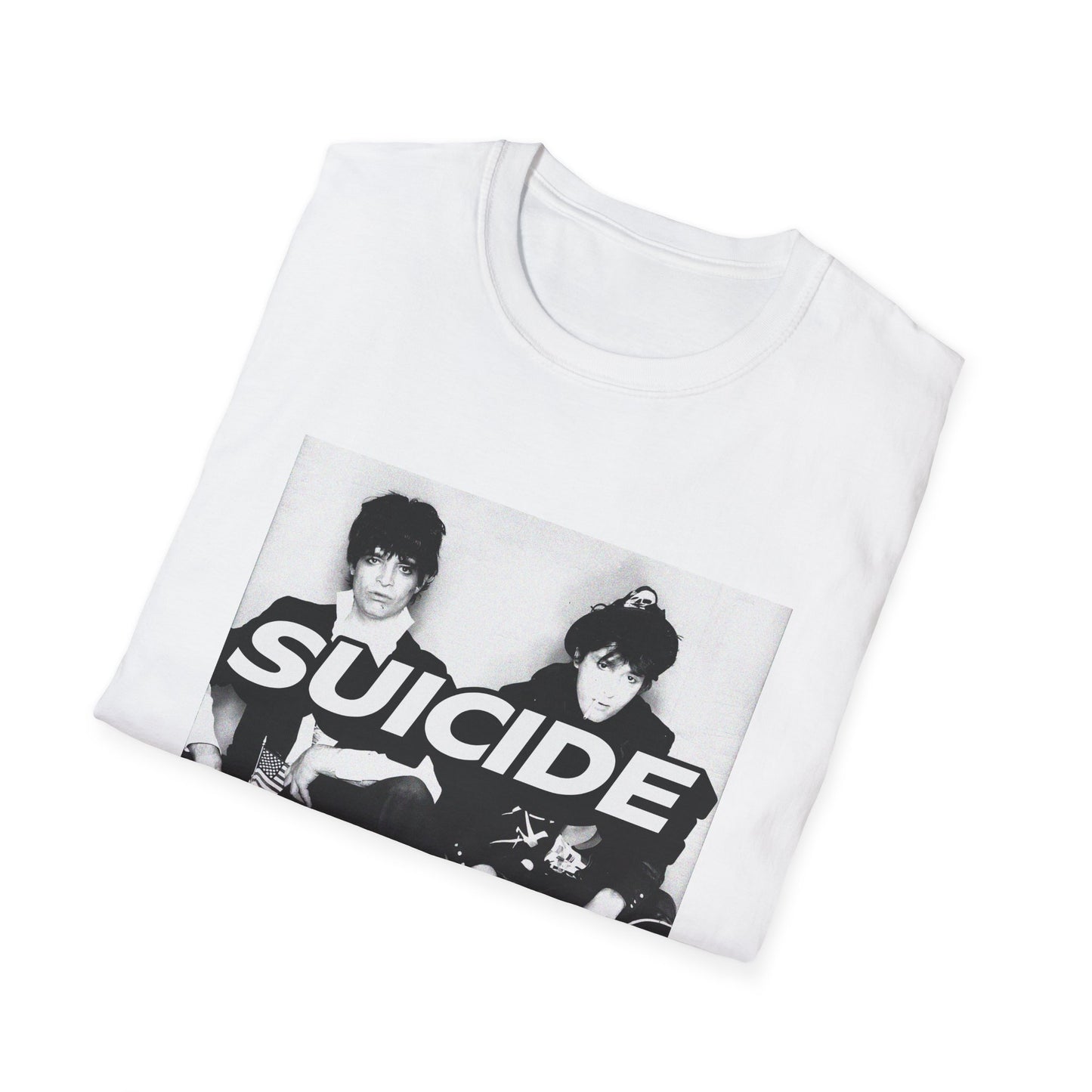 martin rev and alan vega suicide band 6 tshirt