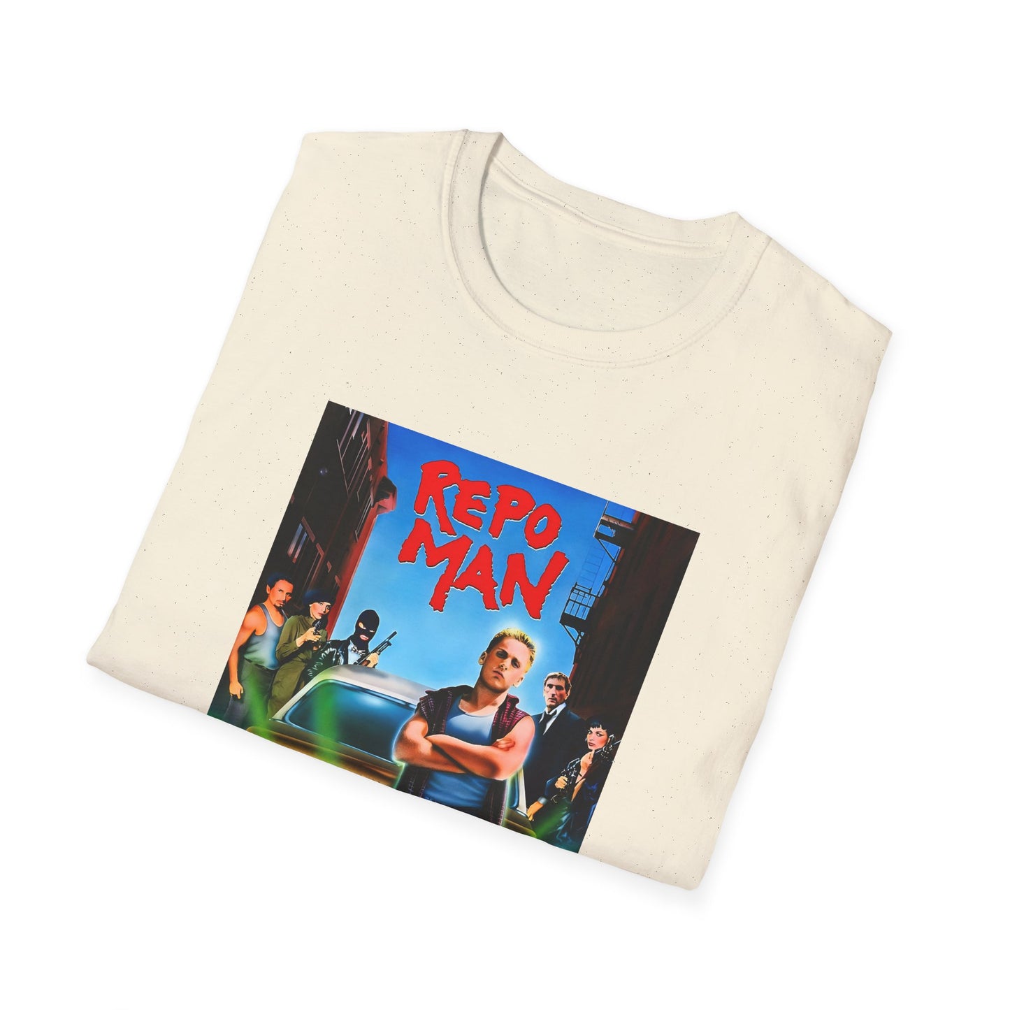 1984 repo man movie poster tshirt
