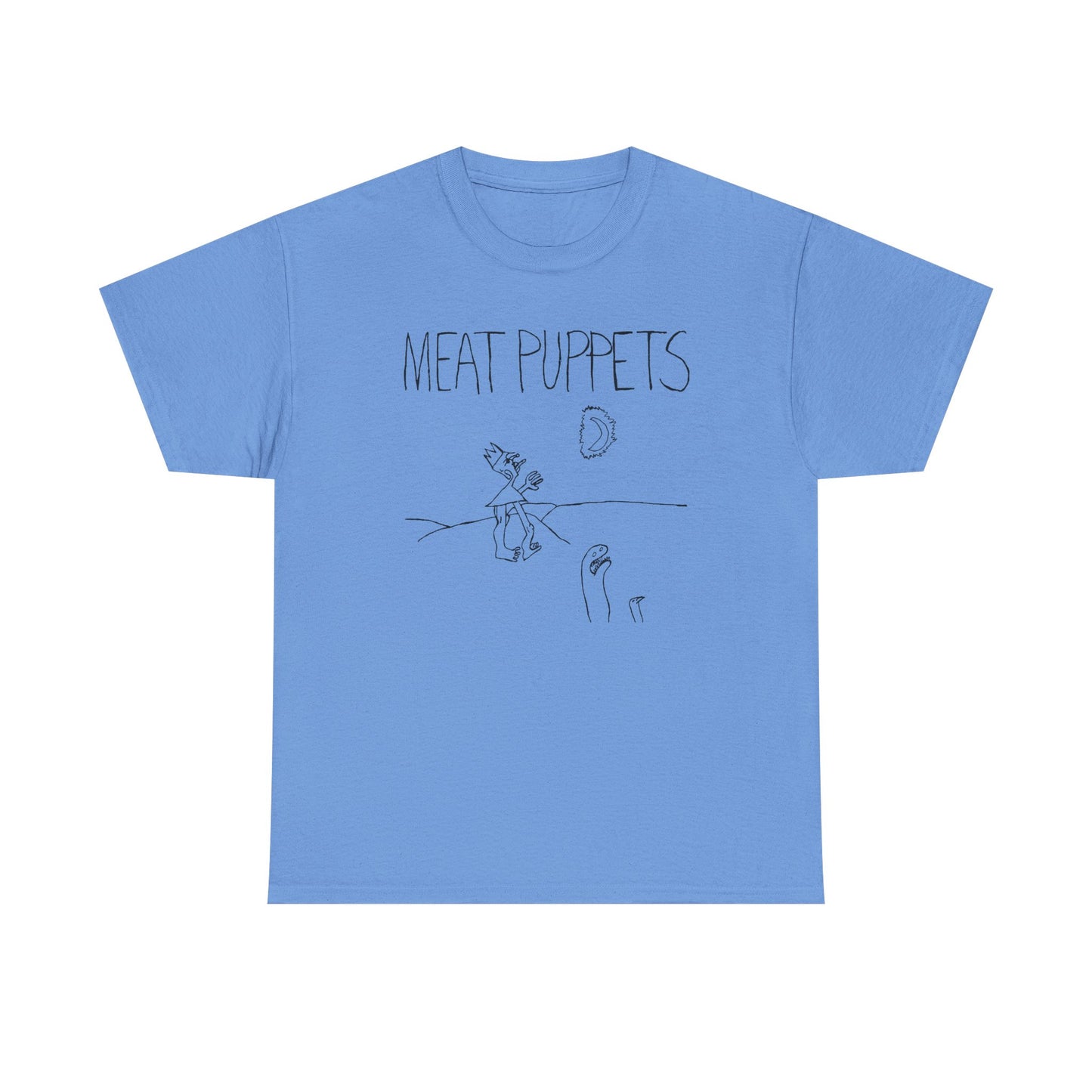 1985 meat puppets album in a car album cover tshirt