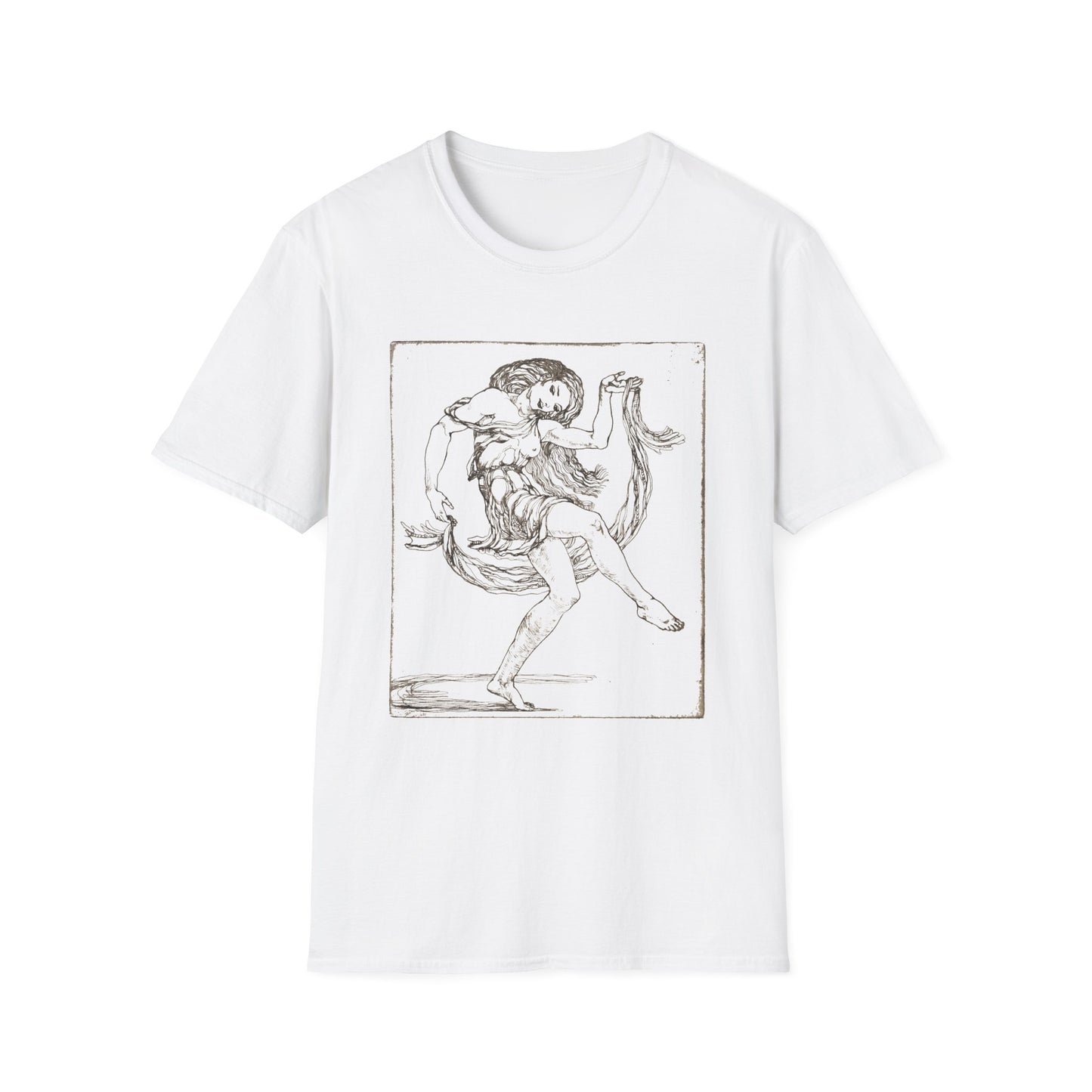 1934 etching legato by  cleo damianakes tshirt
