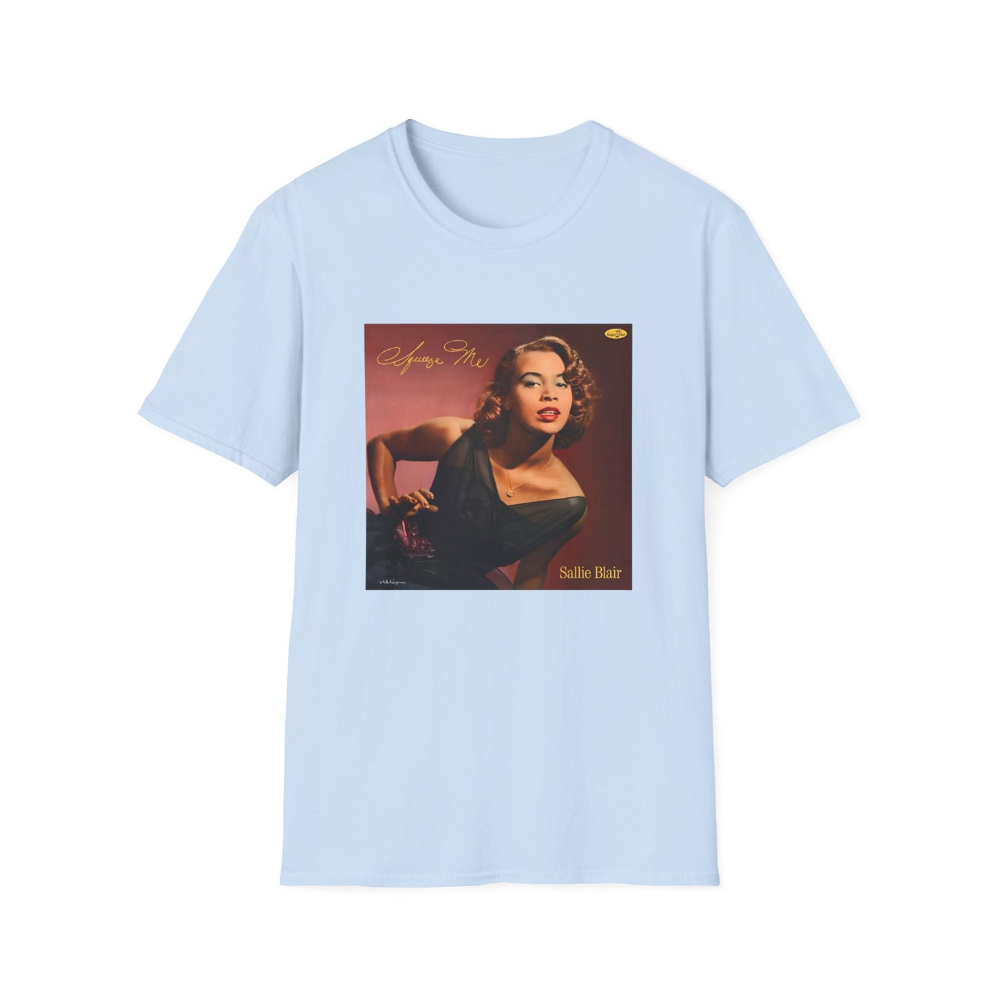 sallie blair squeeze me 1955 album tshirt