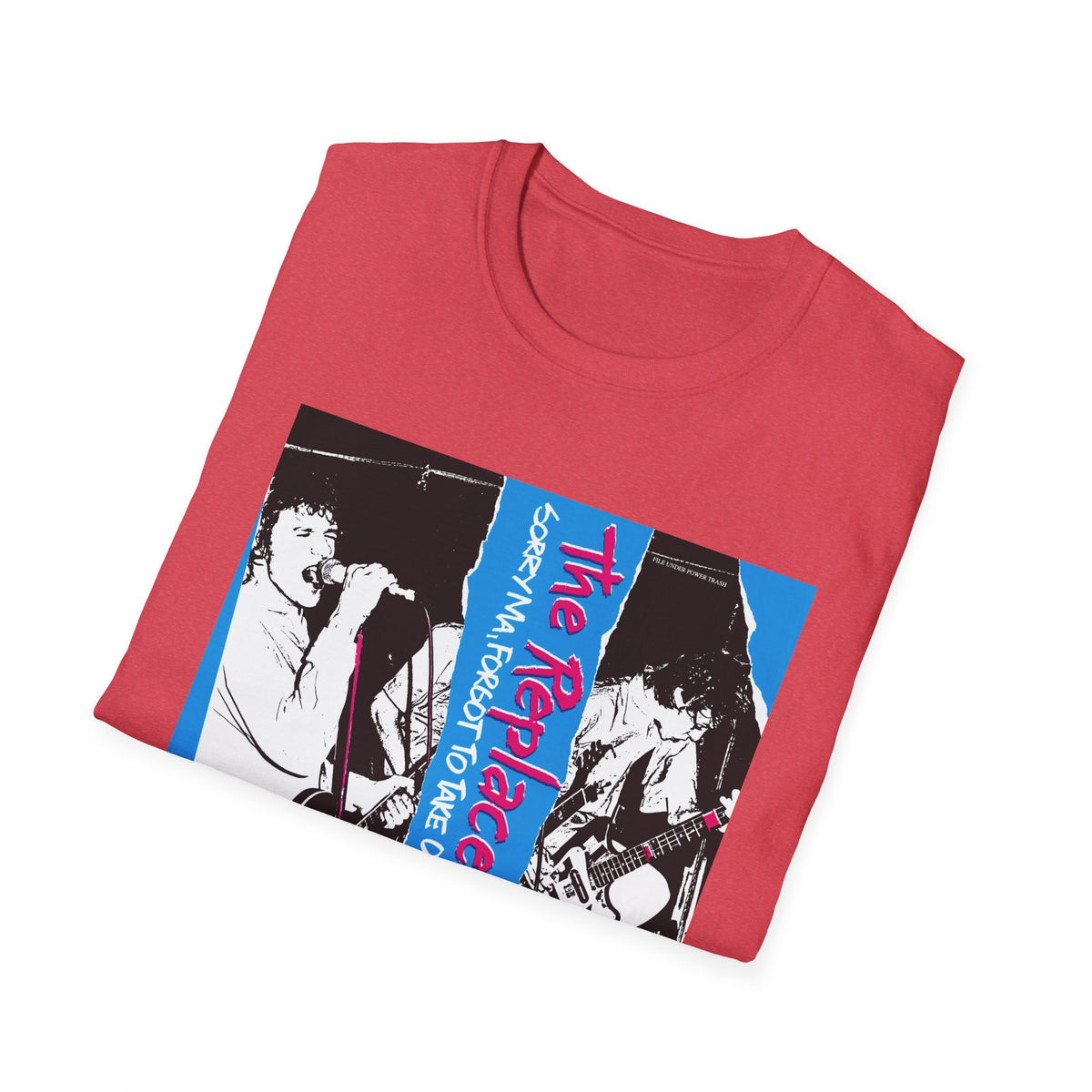 1981 replacements sorry ma, forgot to take out the trash album tshirt
